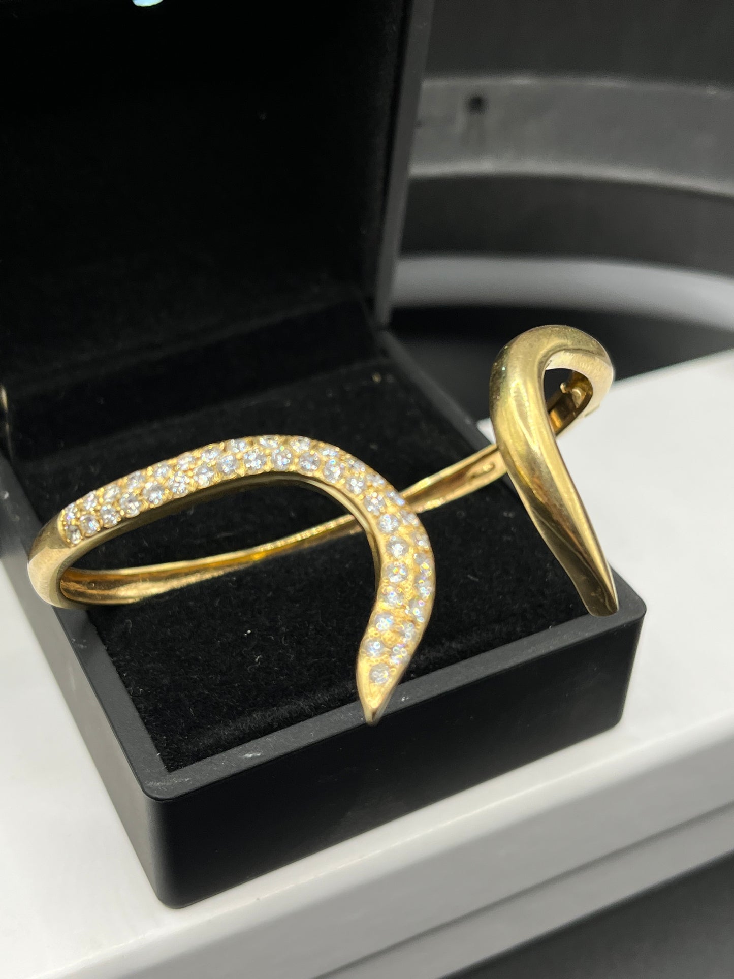 Pulsera diamantes finos