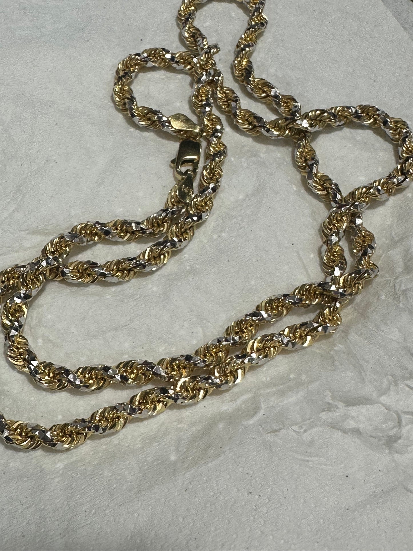 Torzal diamantado 64 gr oro 14kts