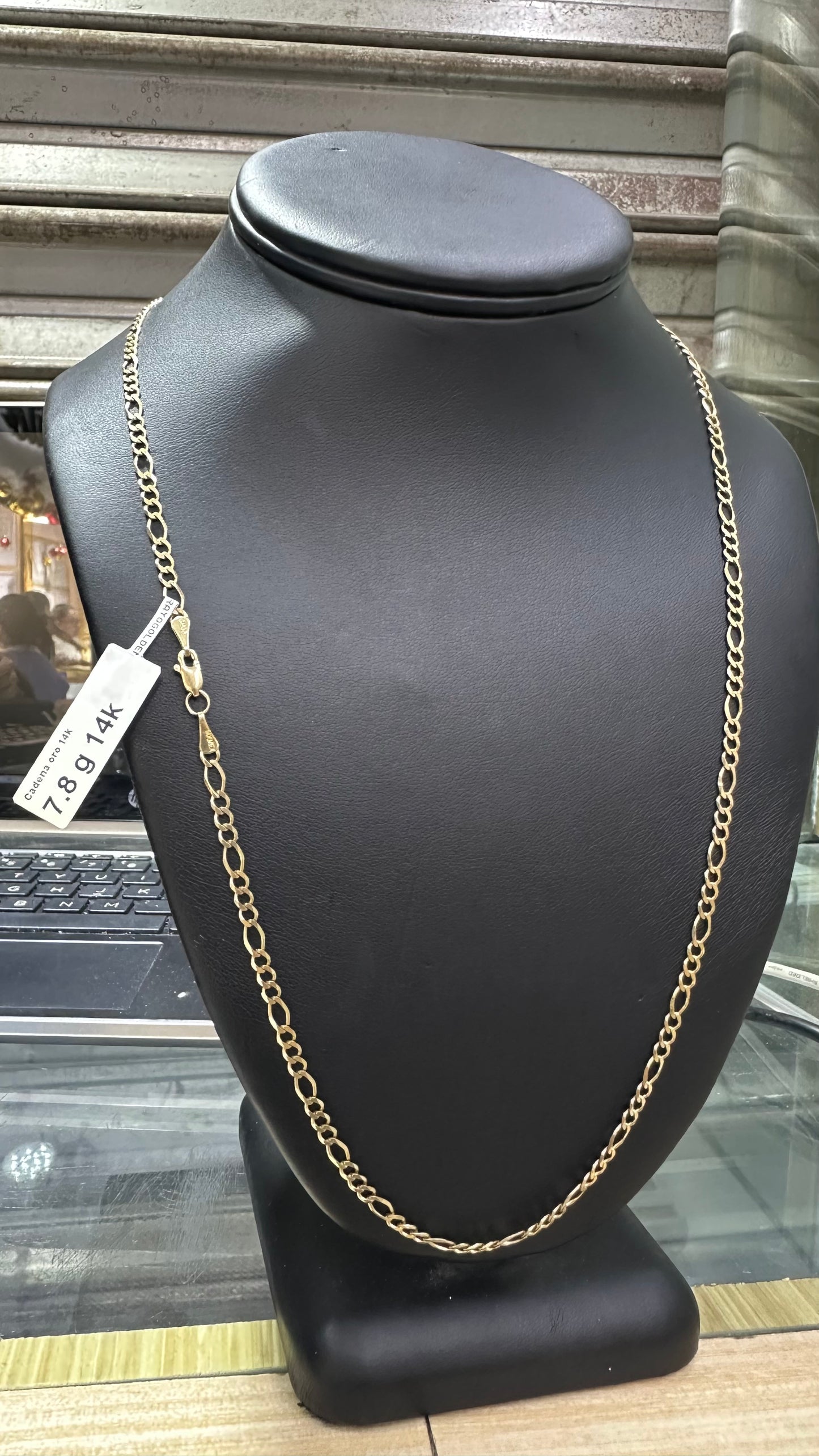 Cadena Cartier 7.8 gr 14kts