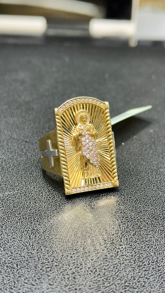 Anillo caballero 7.9 g oro 10kts