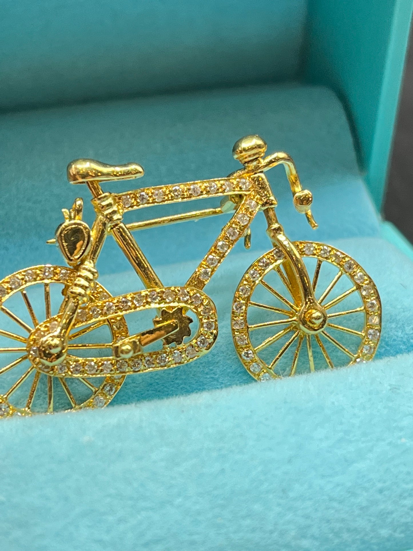Bicicleta prendedor