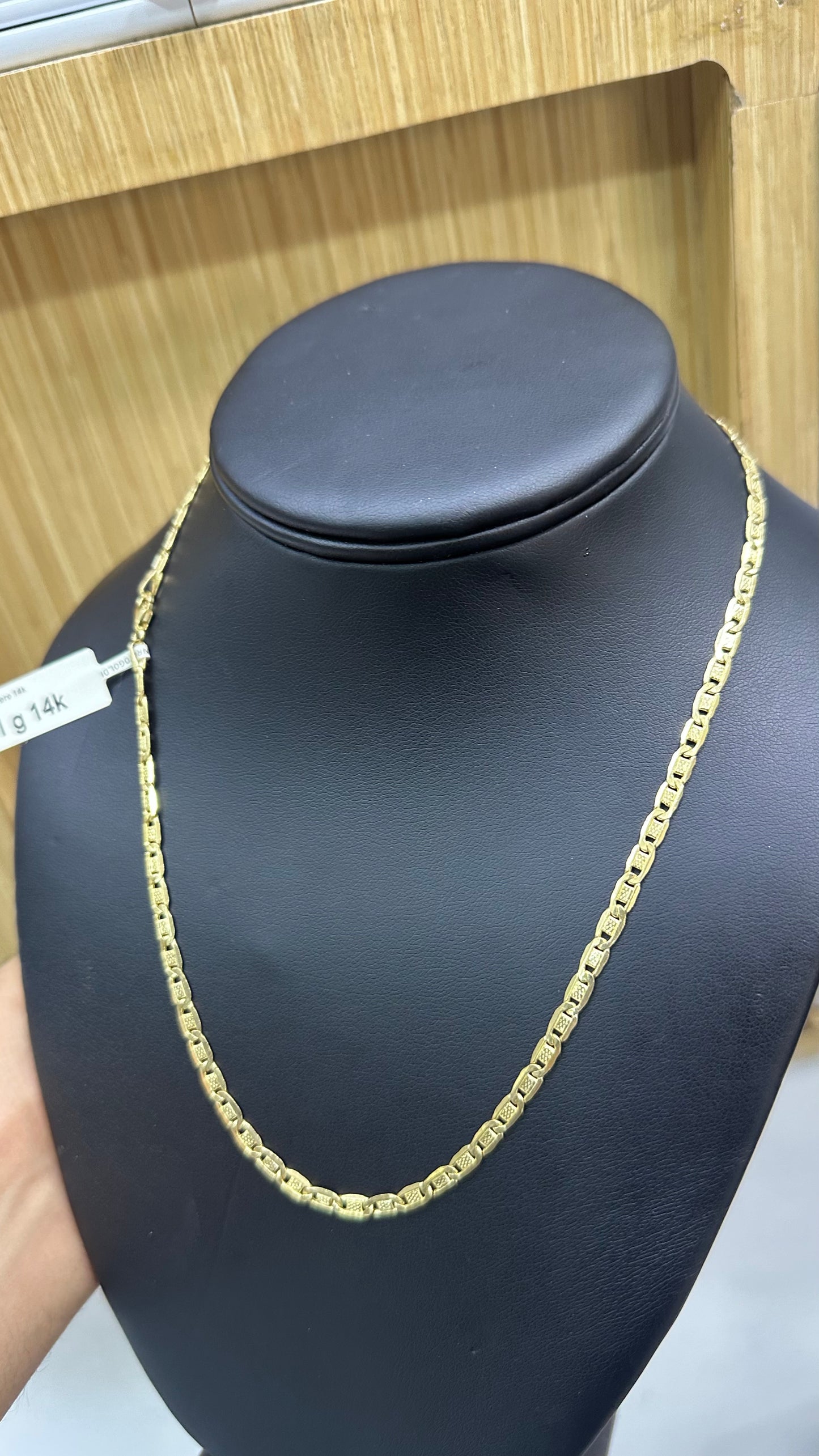 Cadena Gucci oro 14kts 7.1 gr