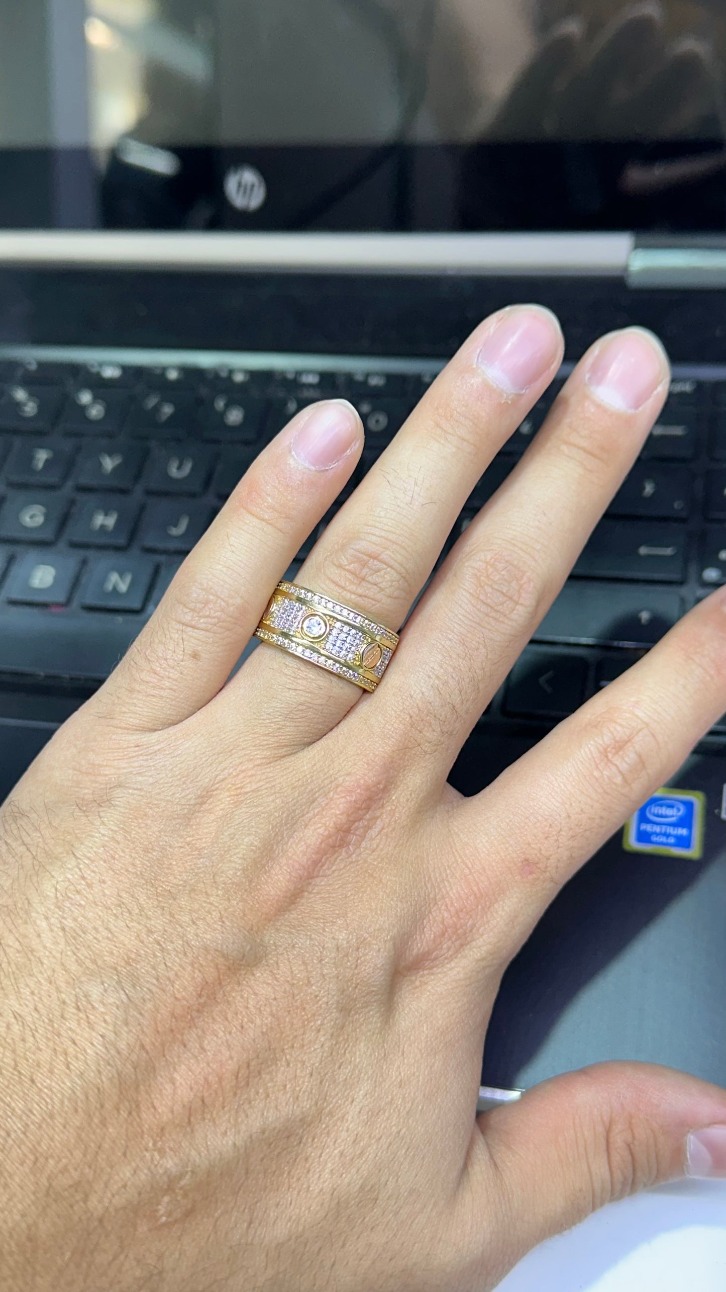 Anillo caballero 6 gr 10kts