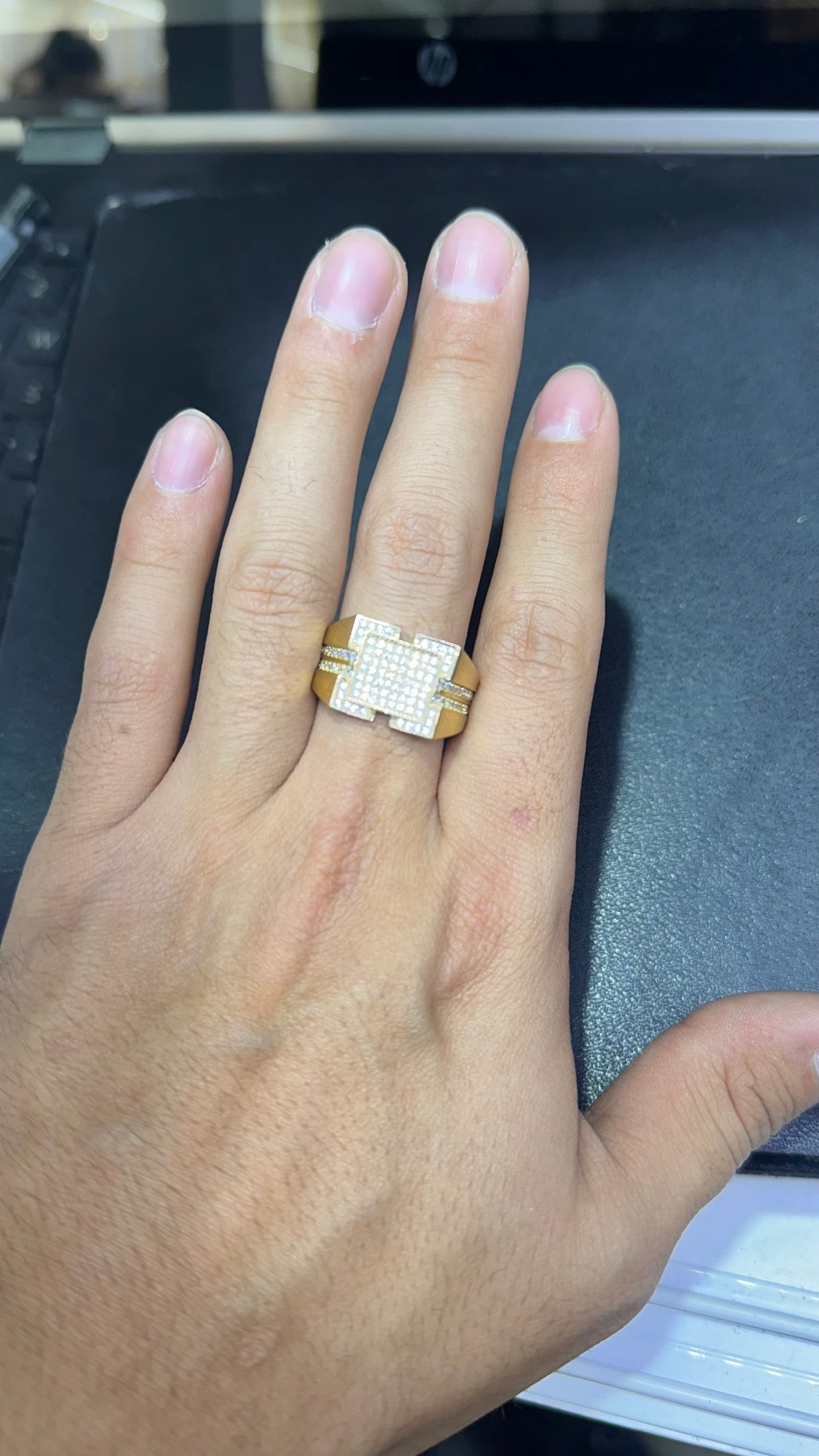Anillo oro 10kts 6 GR