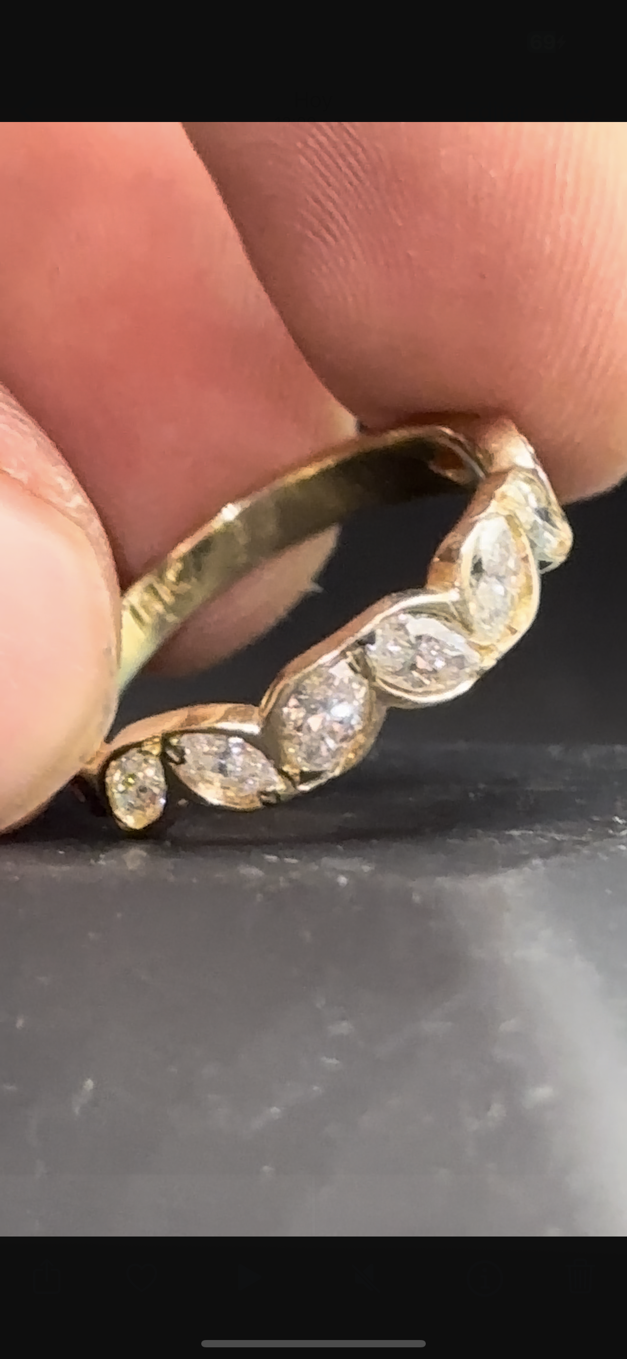 Anillo marquises