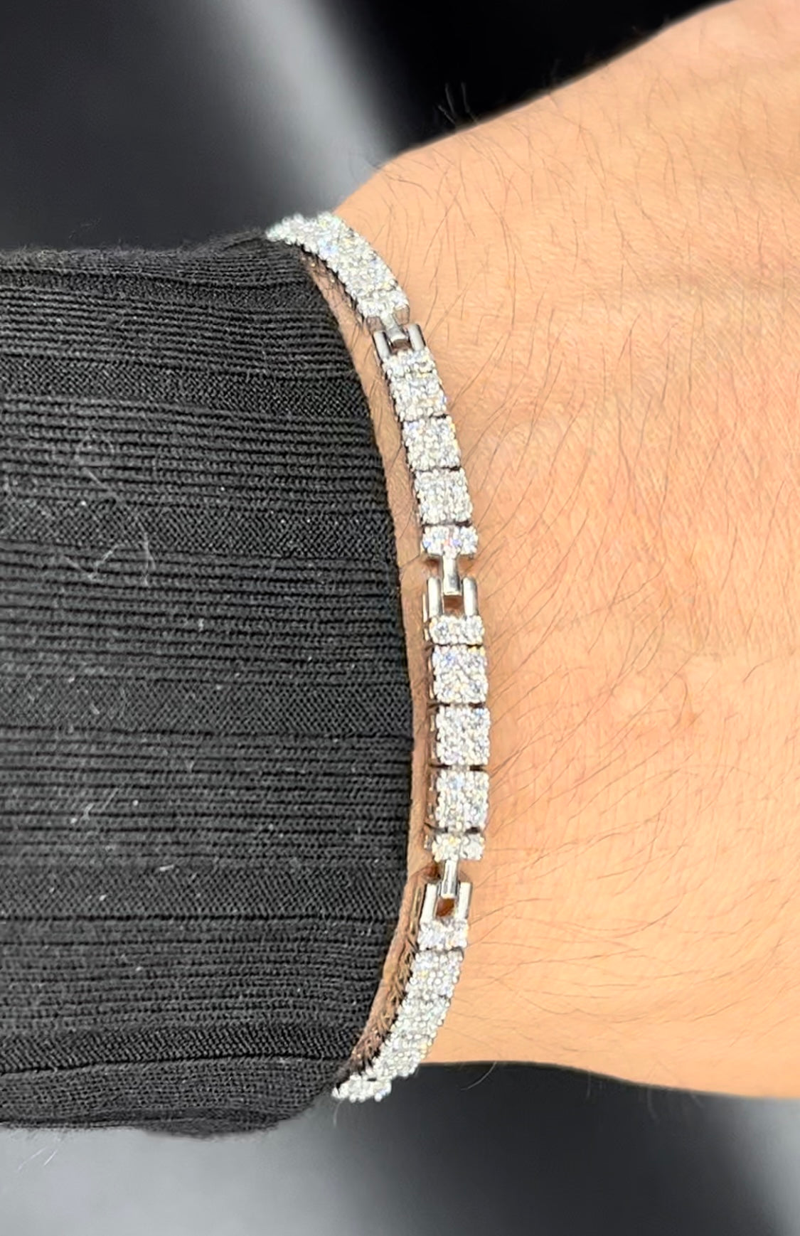 Pulsera diamantes