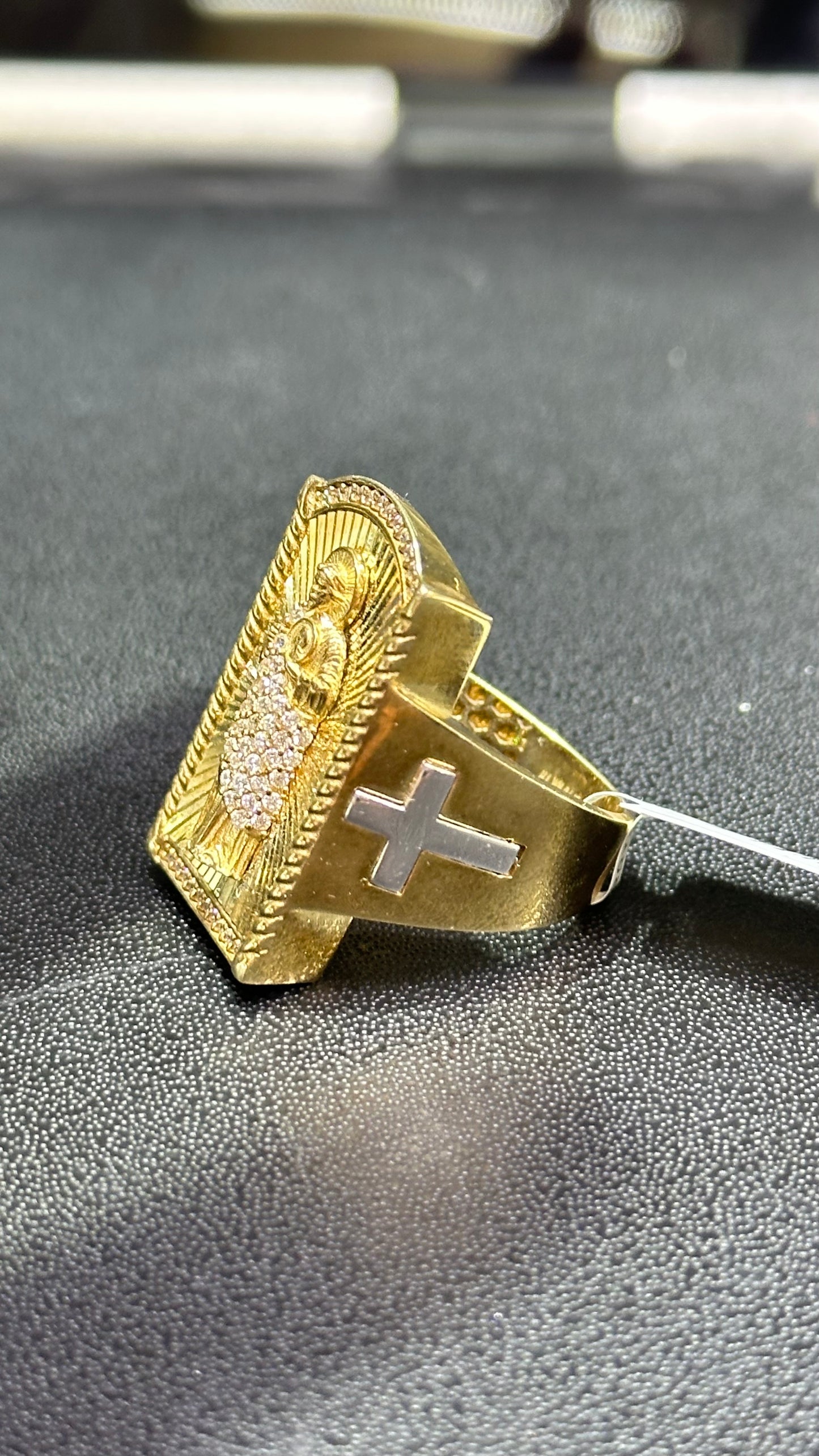 Anillo caballero 7.9 g oro 10kts
