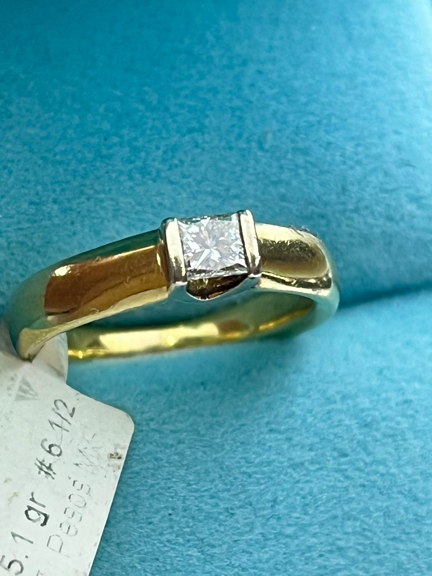 Anillo princess .30 cts