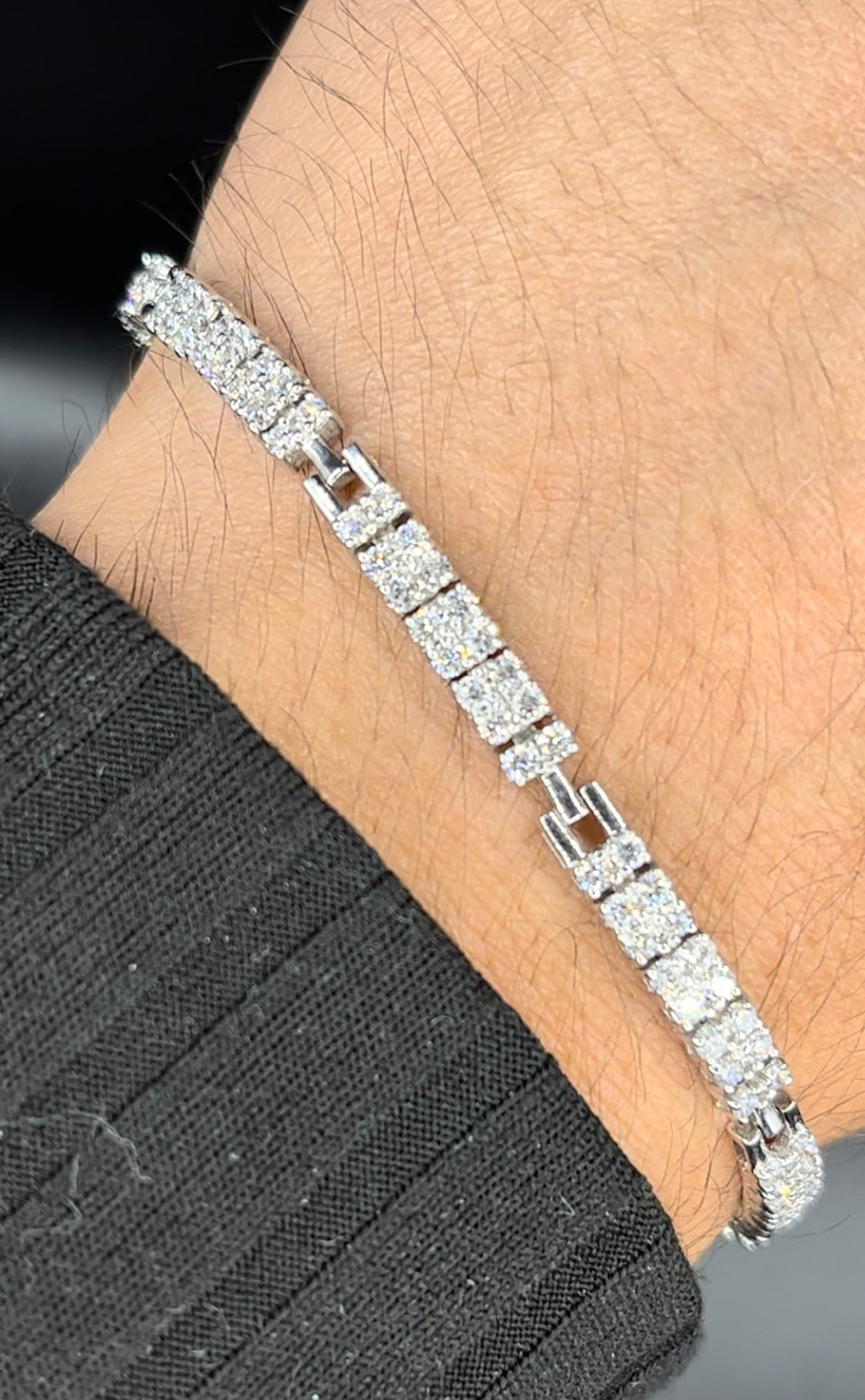 Pulsera diamantes