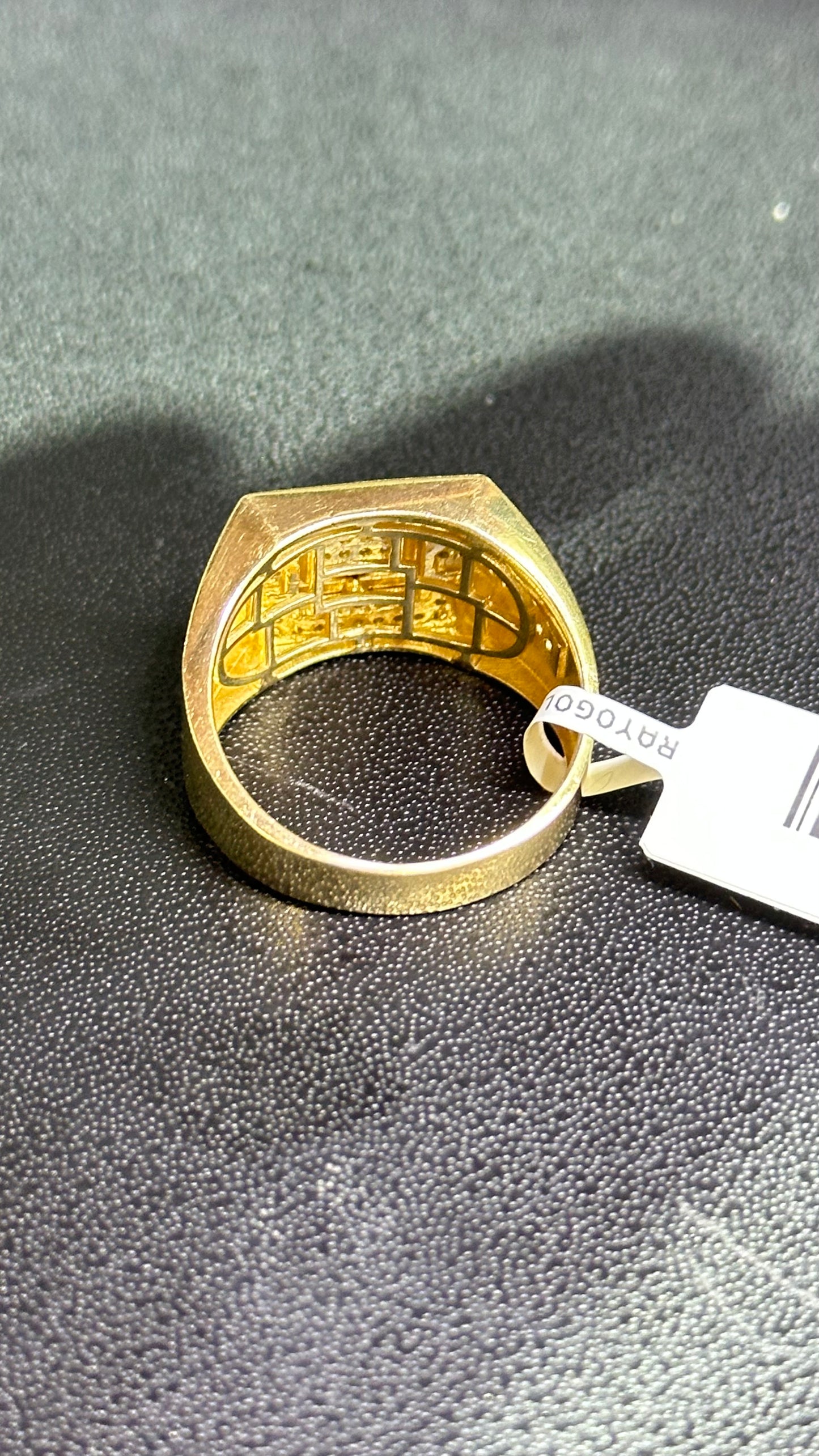 Anillo caballero 7.3 gr oro 10kts