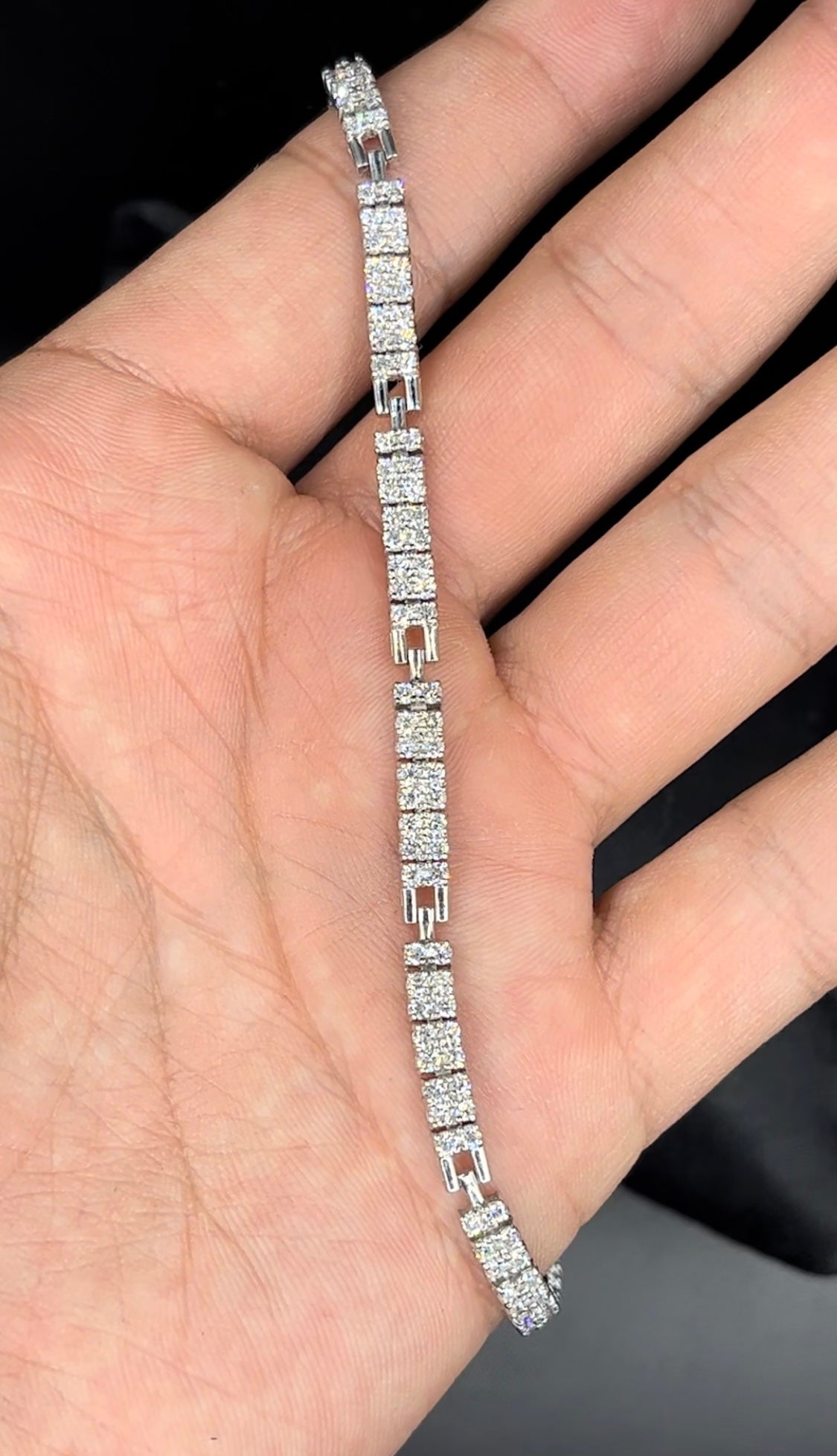 Pulsera diamantes