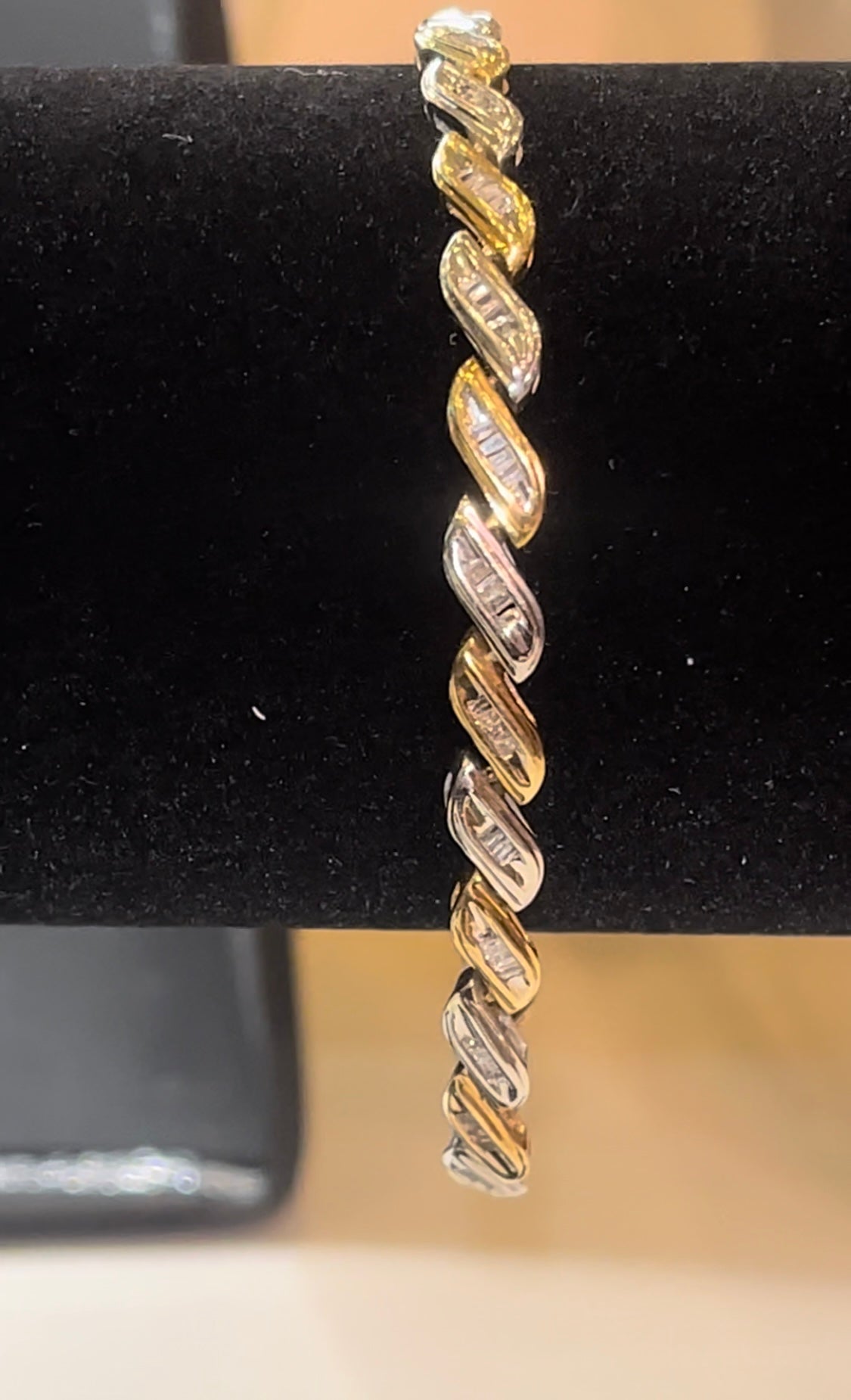 Pulsera diamantes