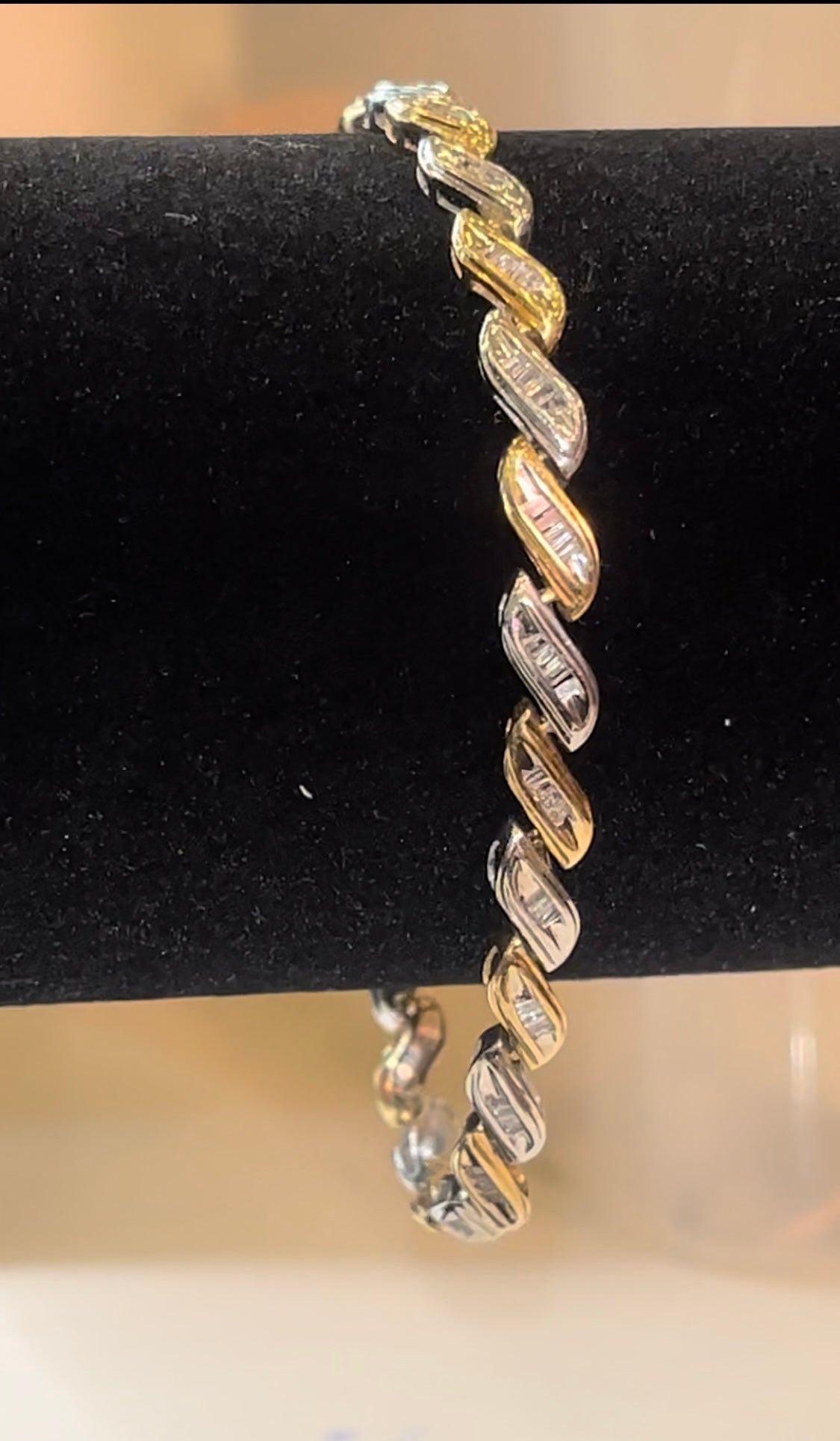 Pulsera diamantes