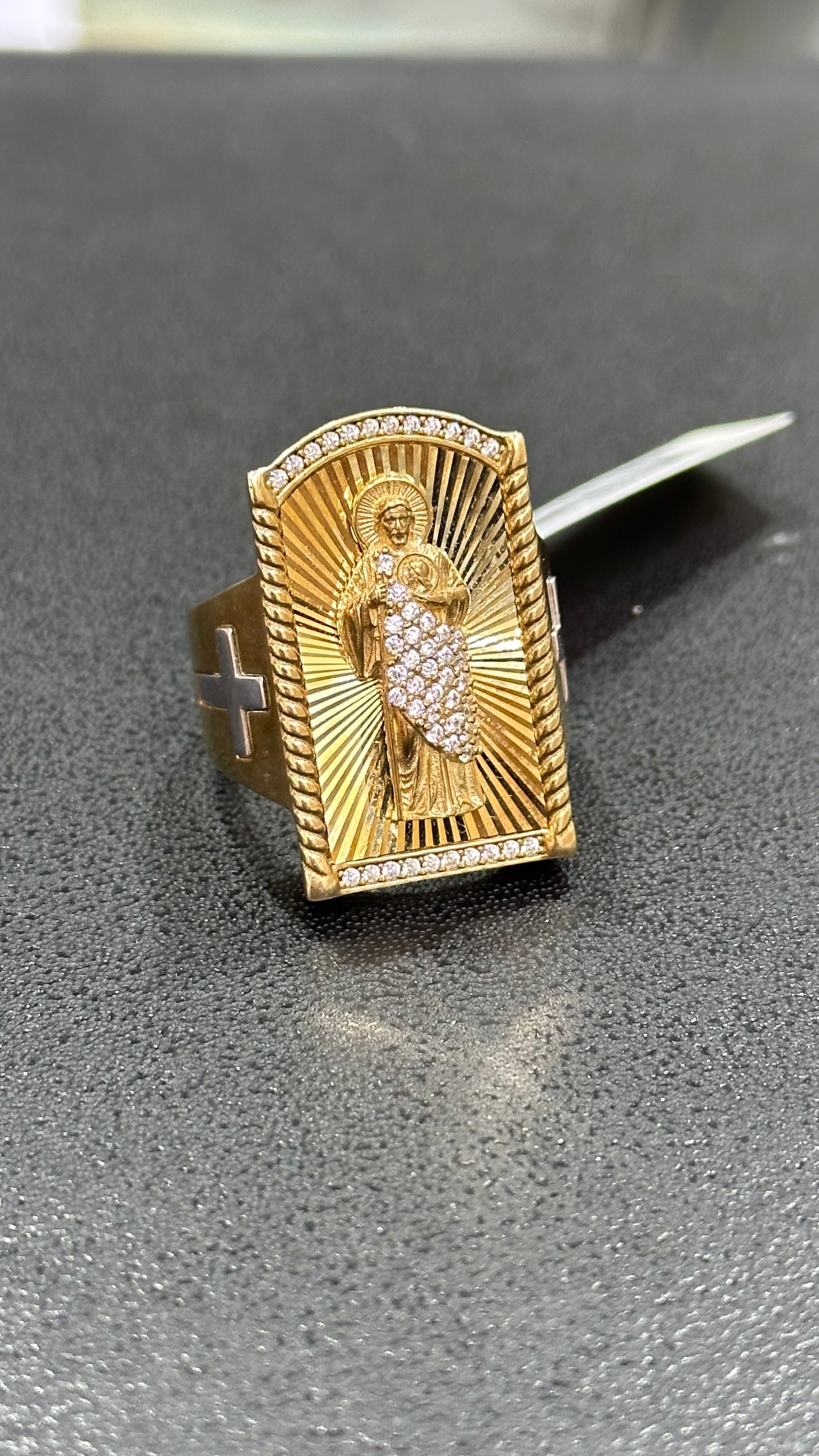 Anillo caballero 7.9 g oro 10kts