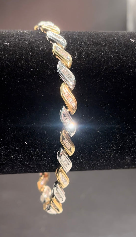 Pulsera diamantes