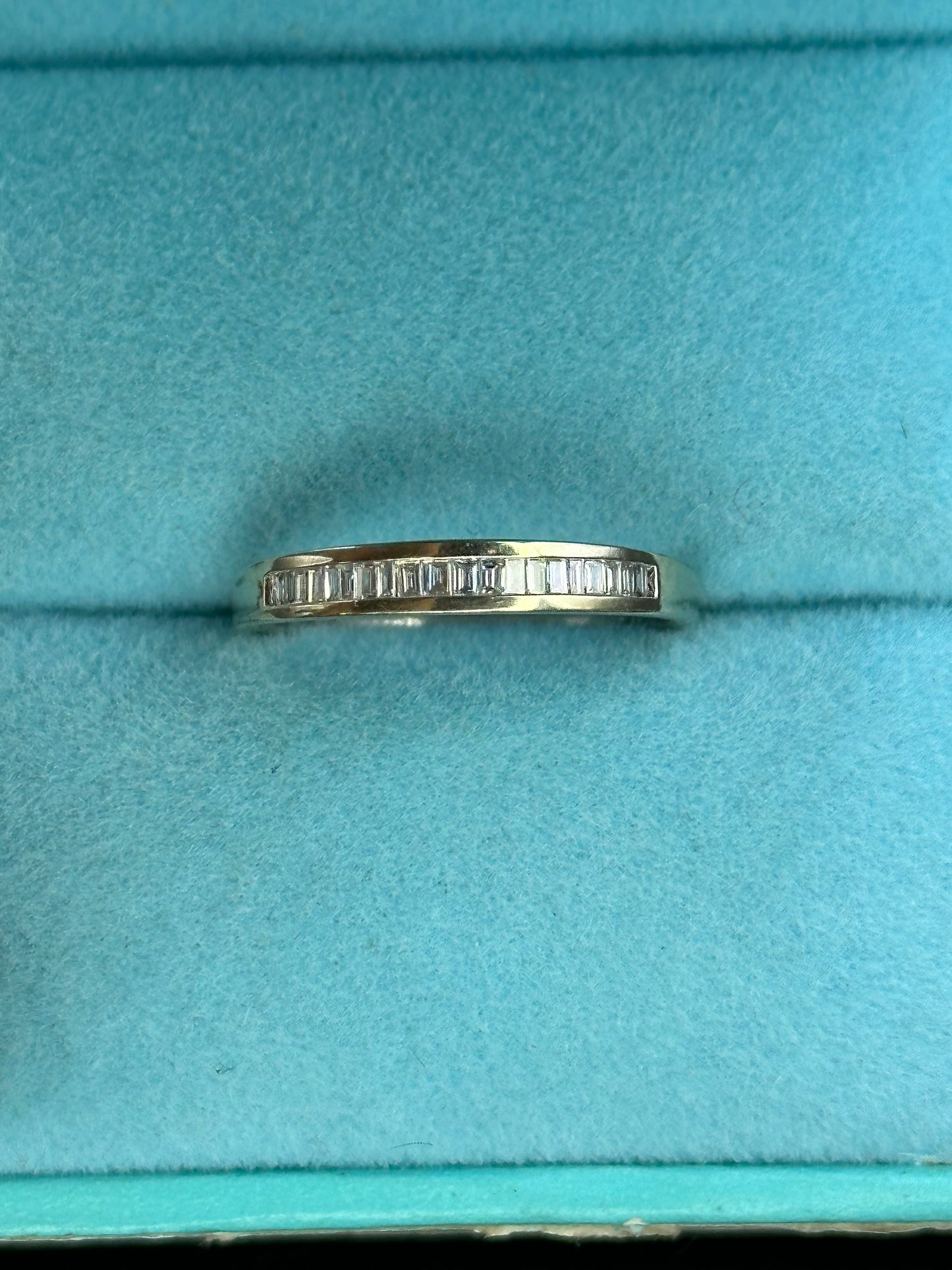 Anillo churumbela oro blanco