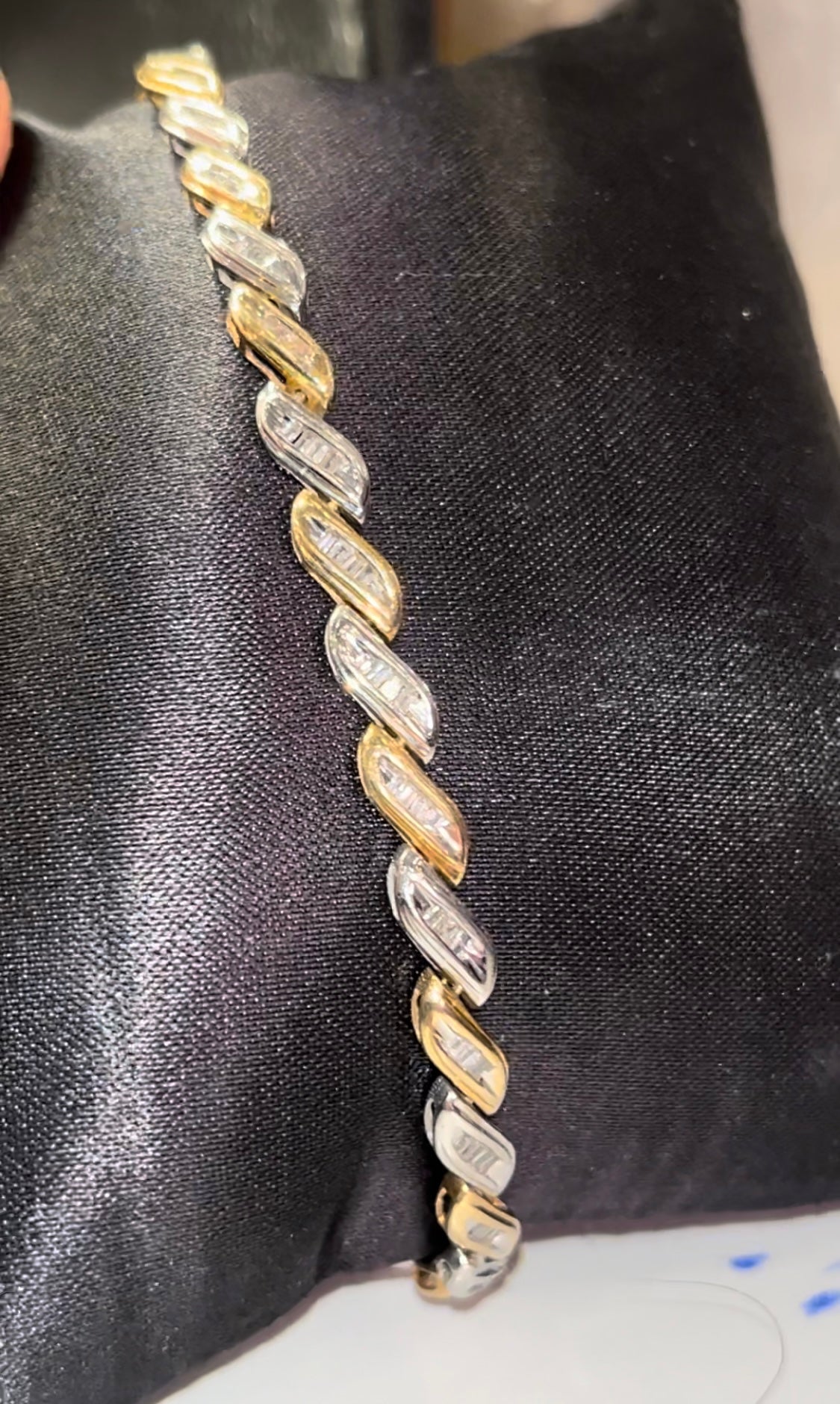Pulsera diamantes