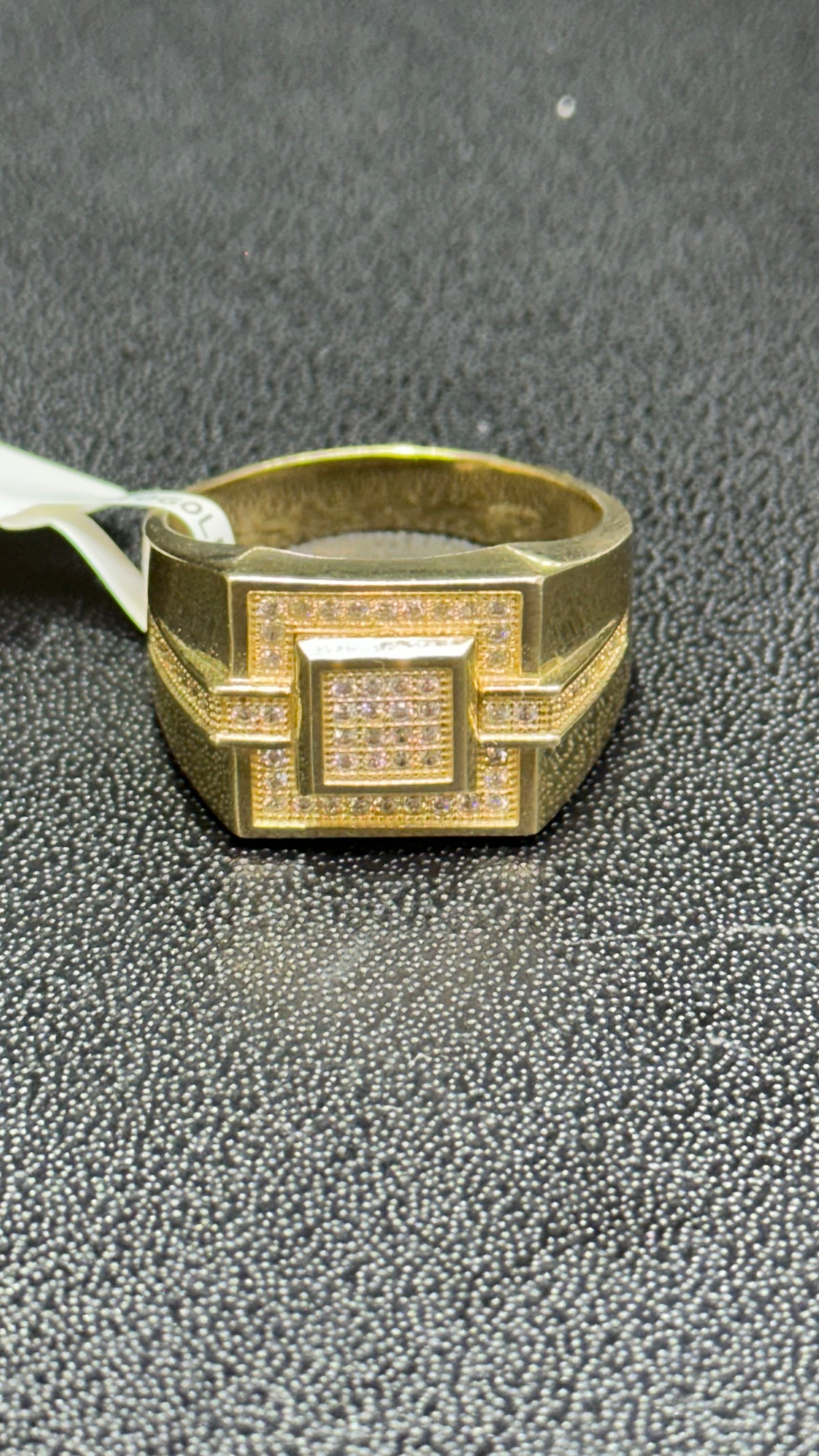 Anillo caballero 7.3 gr oro 10kts
