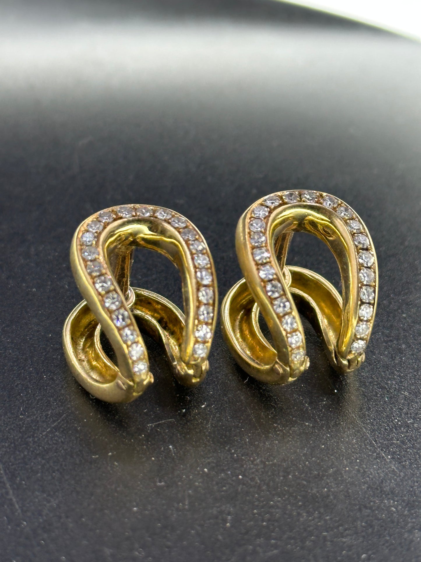 Aretes 18k