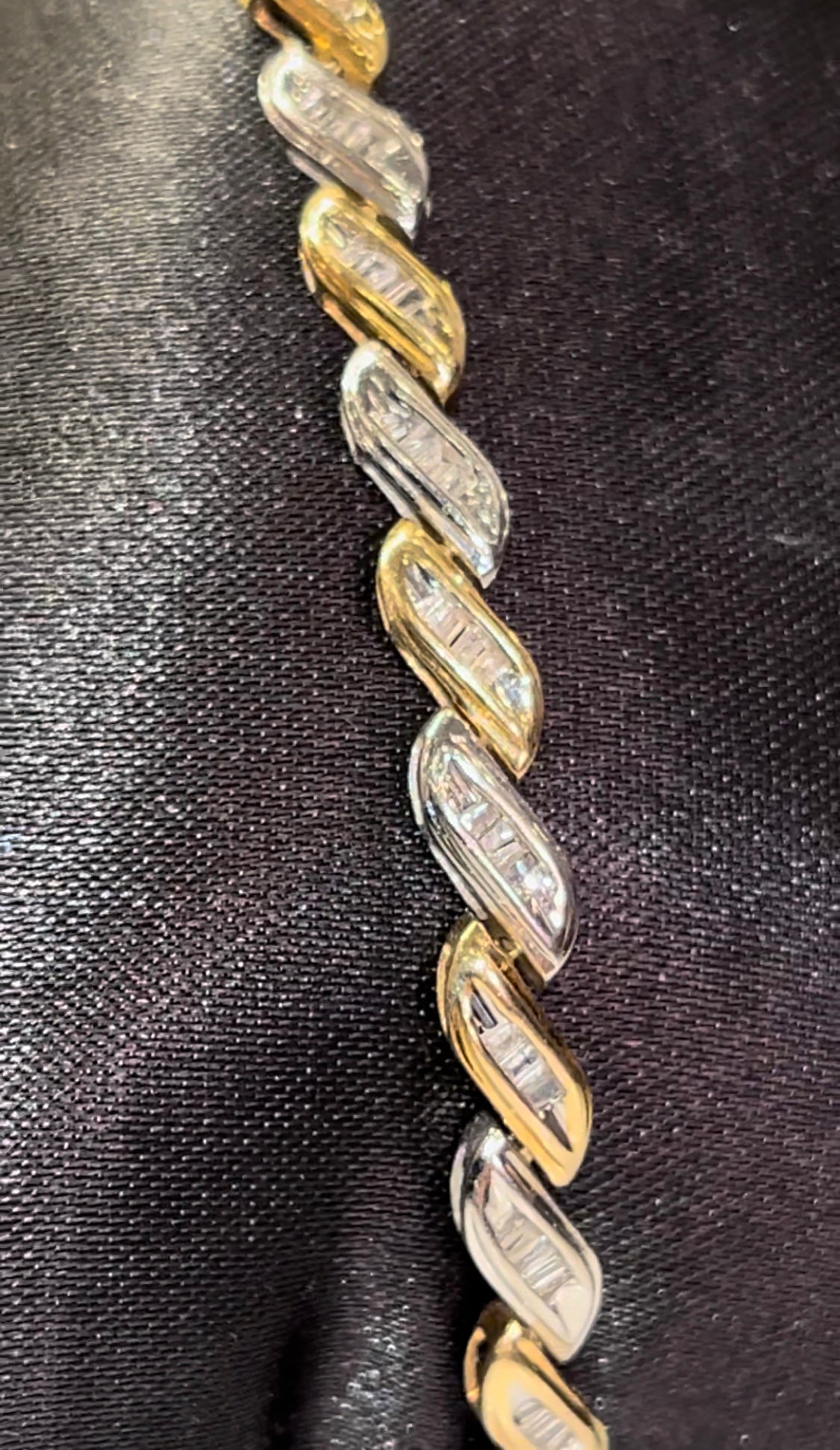 Pulsera diamantes