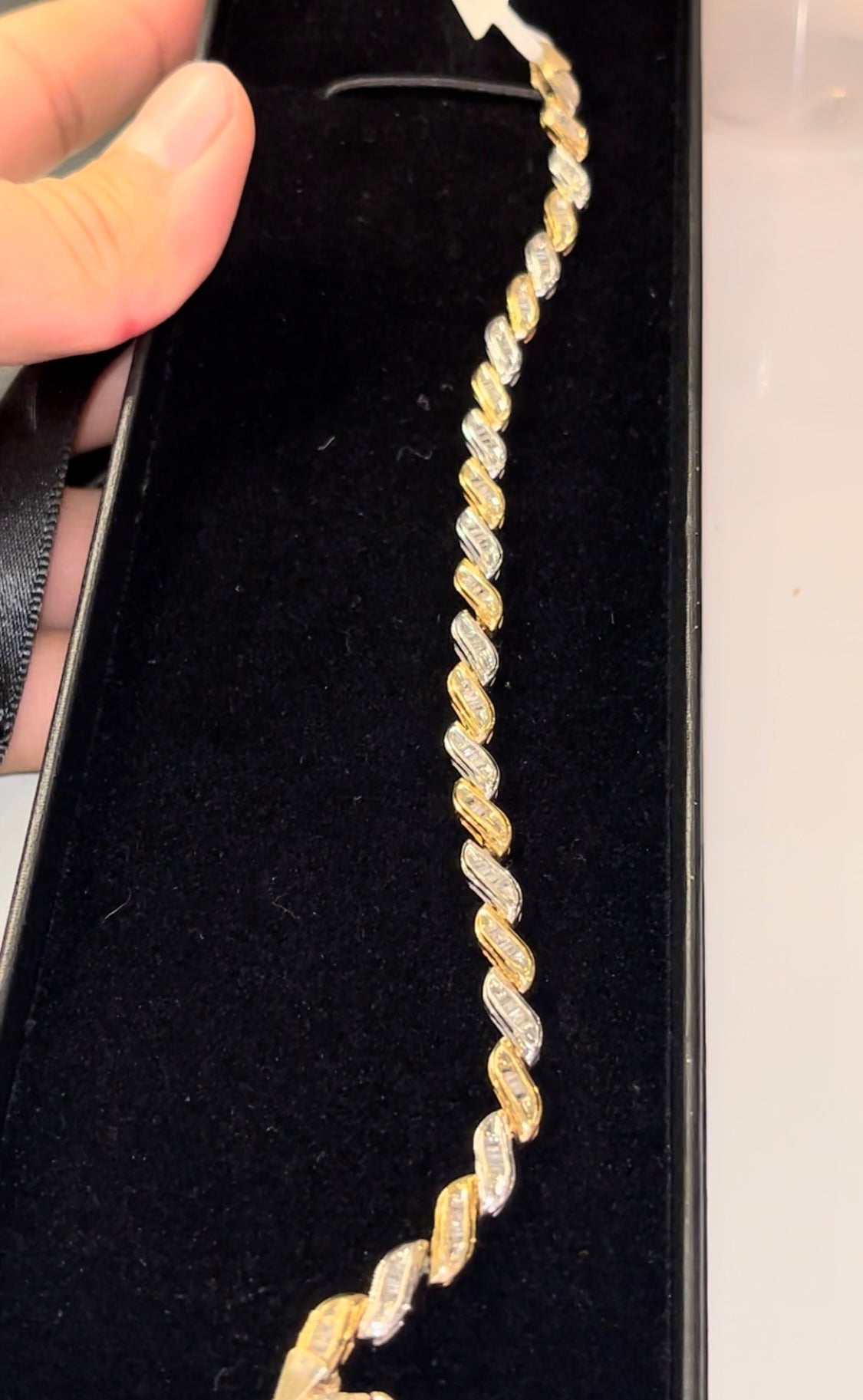 Pulsera diamantes