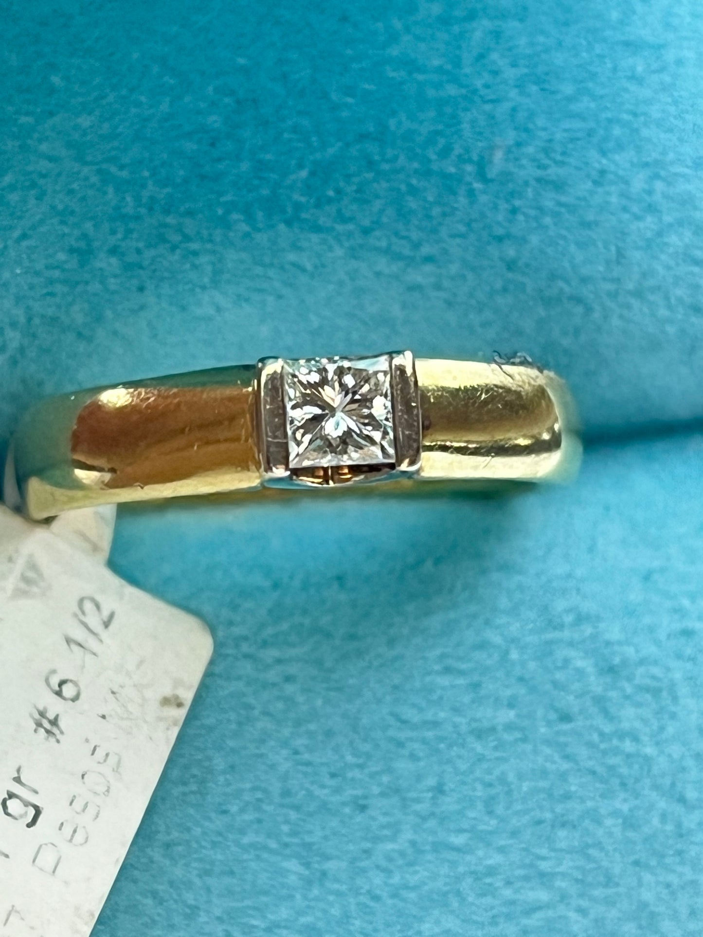 Anillo princess .30 cts