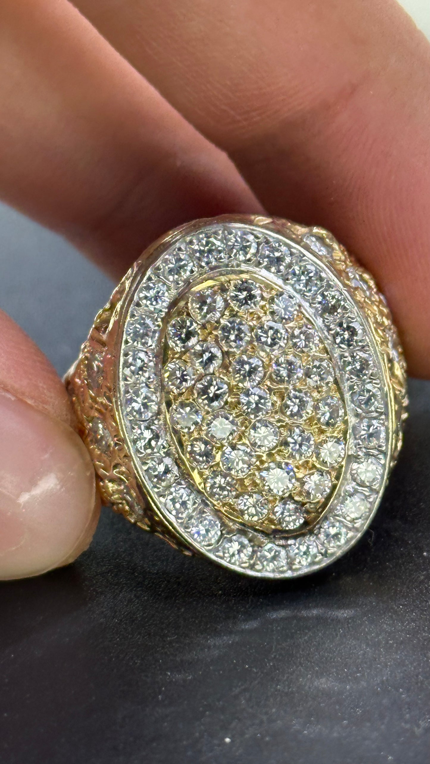 Anillo caballero de circular Pinki ring