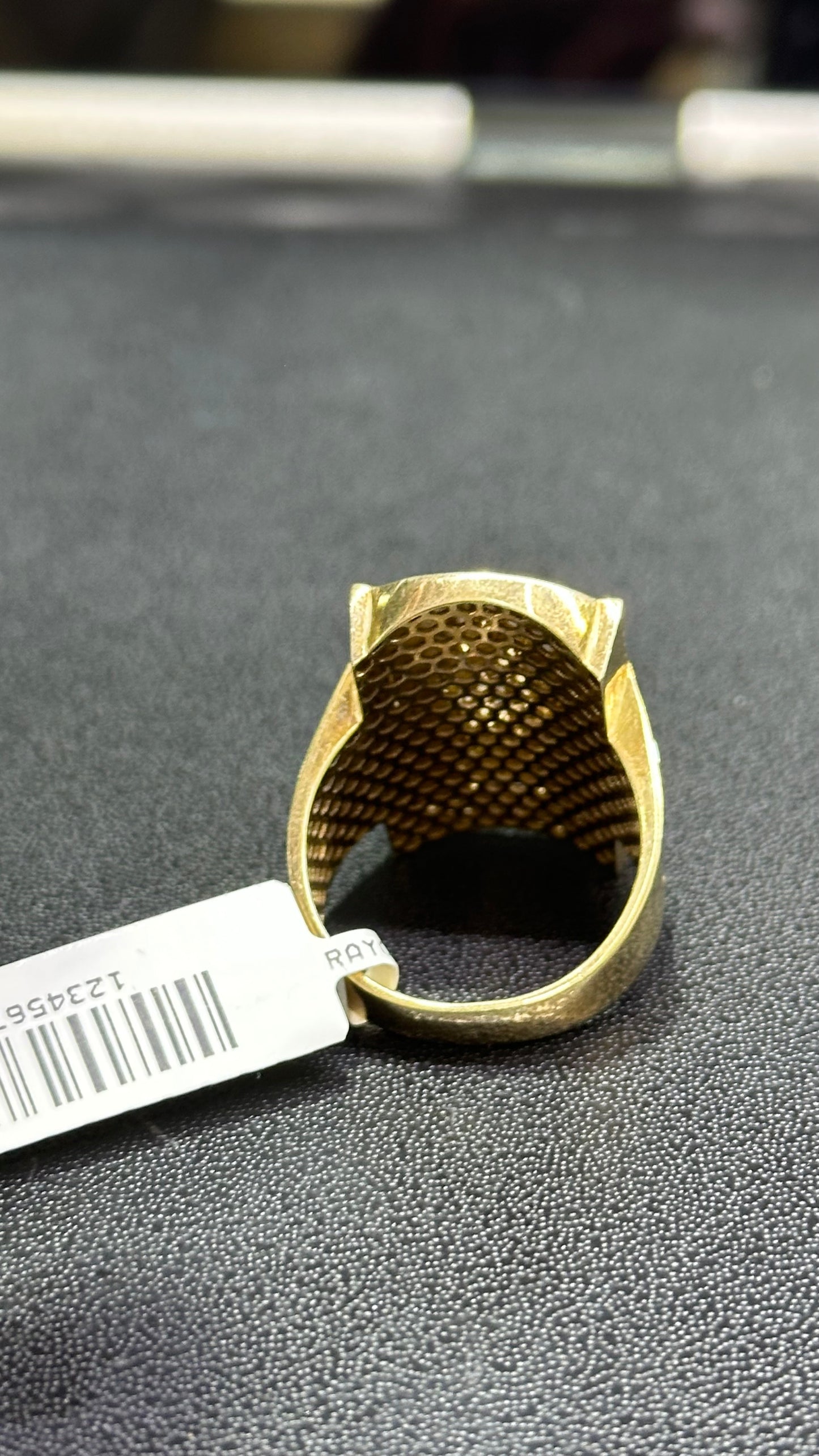 Anillo caballero 7.9 g oro 10kts