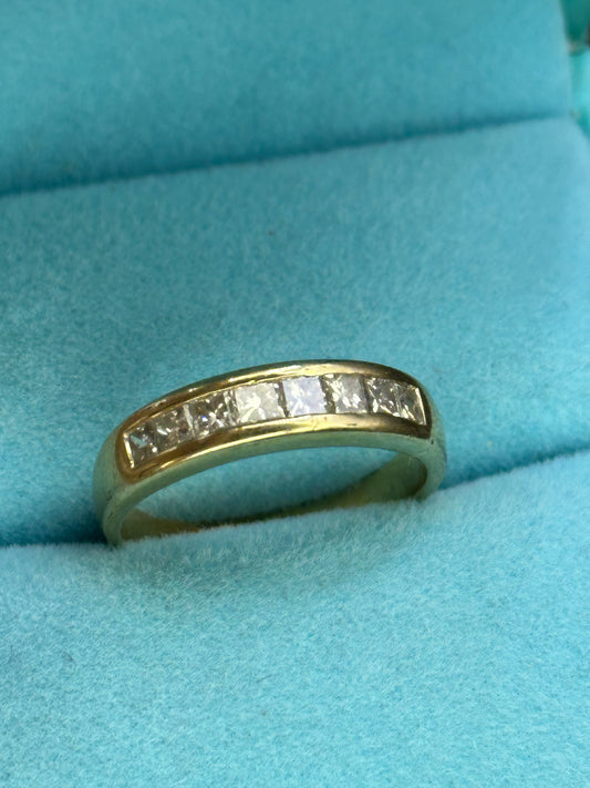 Anillo oro churumbela princess