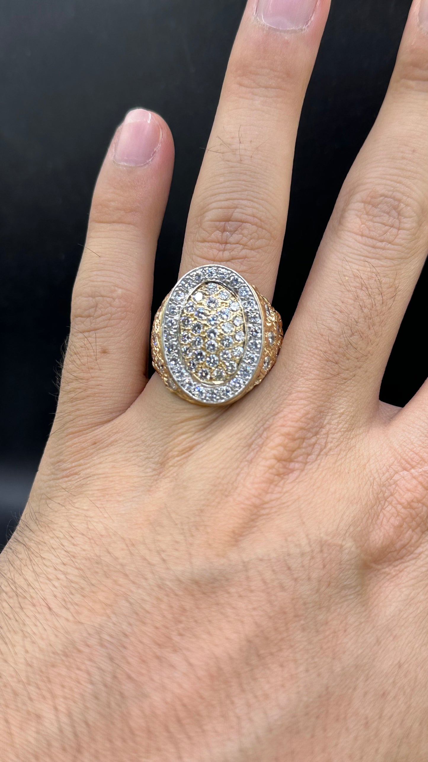Anillo caballero de circular Pinki ring