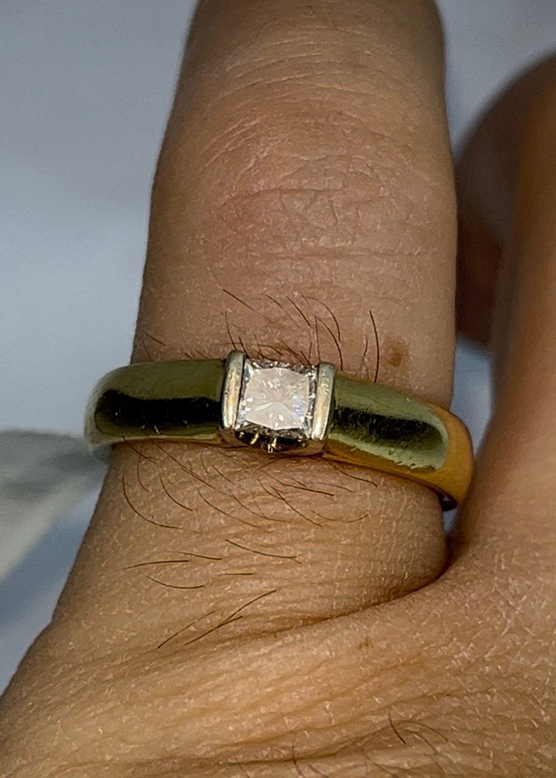 Anillo princess .30 cts
