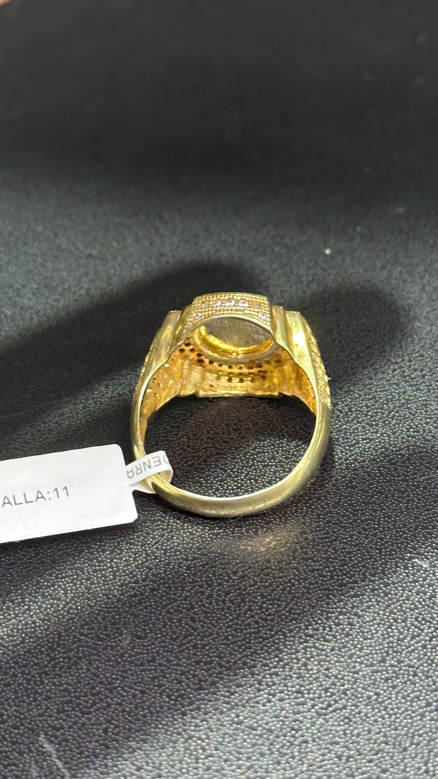 Anillo caballero 6.4 gramos oro 10kts