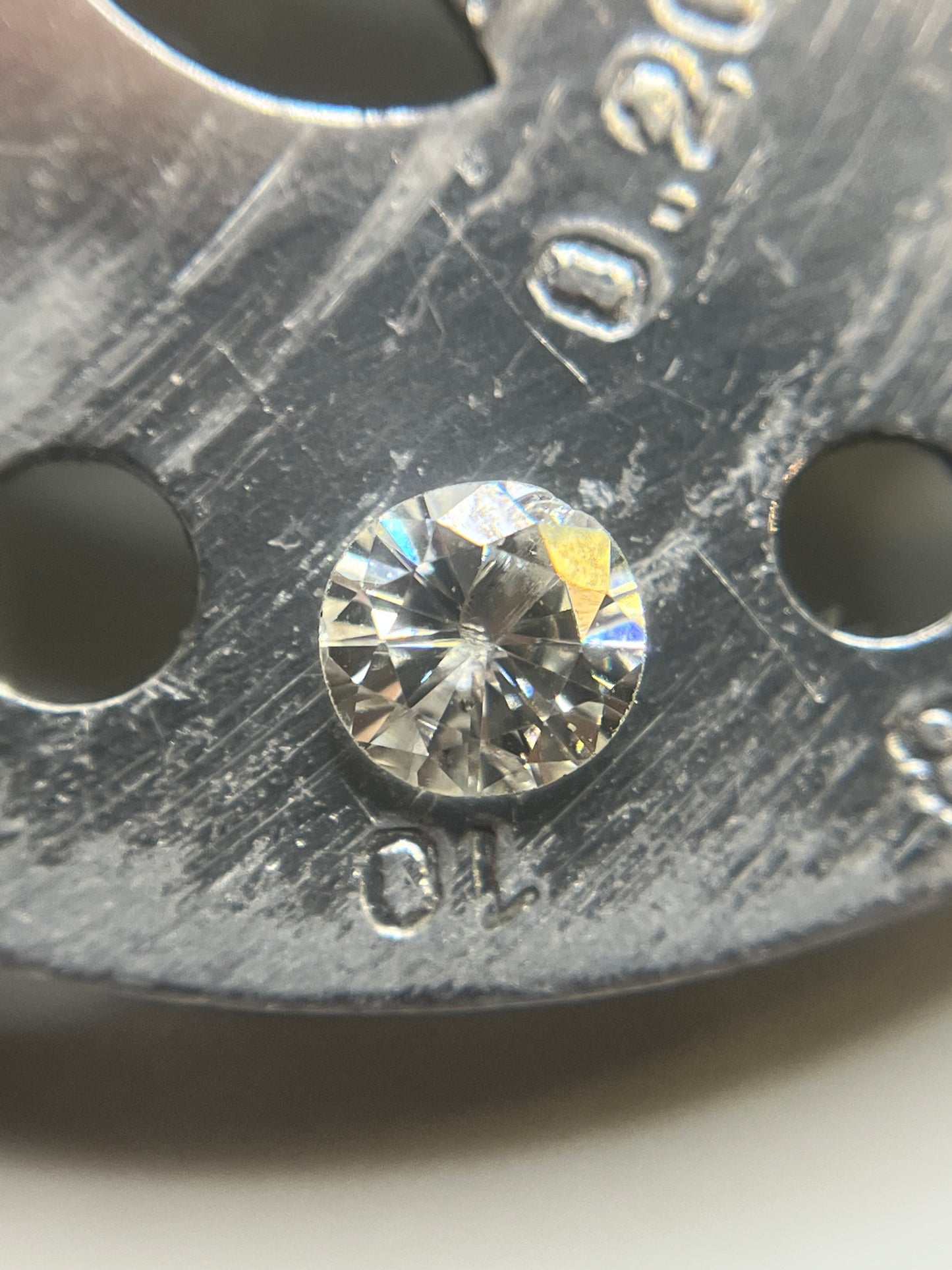 Diamante natural .27 cts