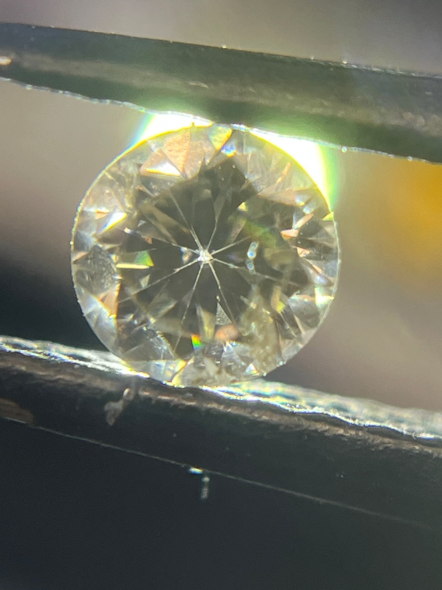 Diamante natural .19 cts