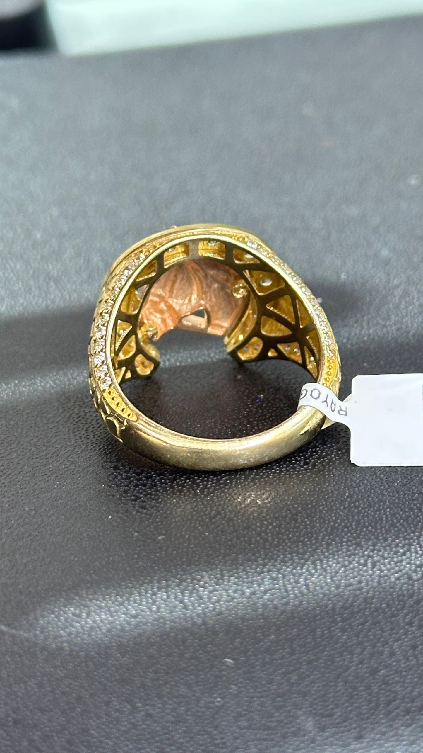 Anillo caballero 5.3 gramos oro 10kts