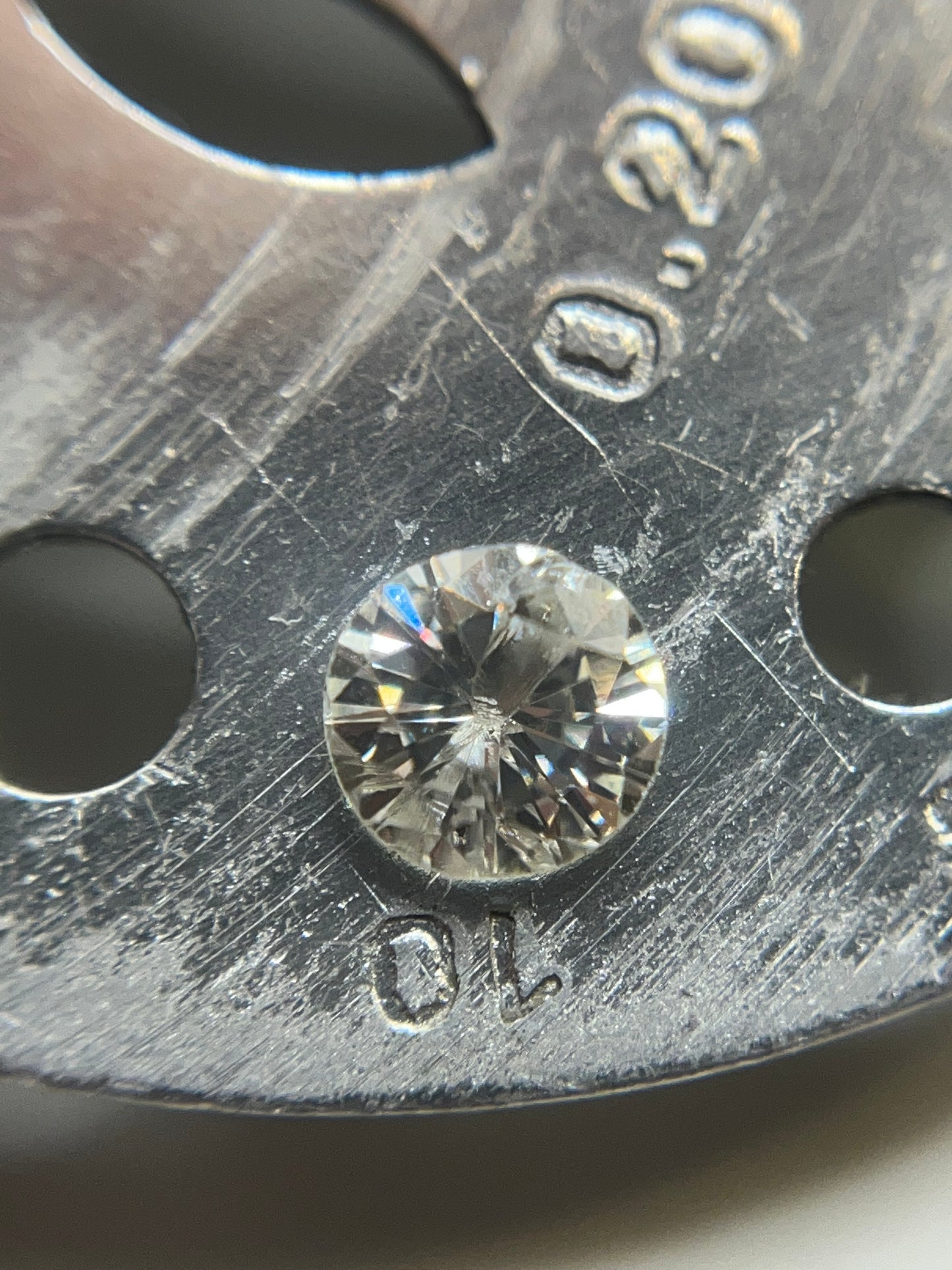 Diamante natural .27 cts
