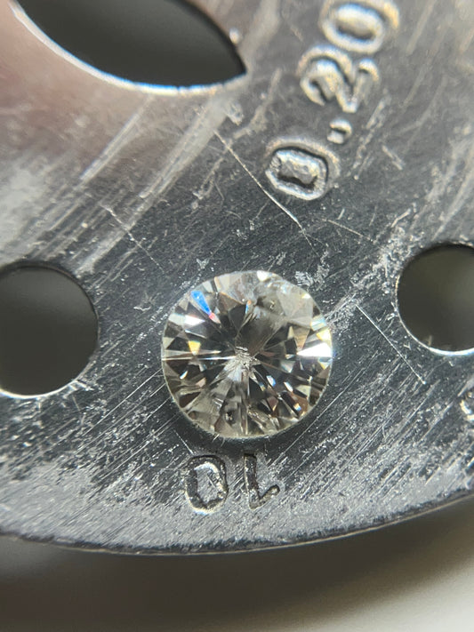 Diamante natural .27 cts