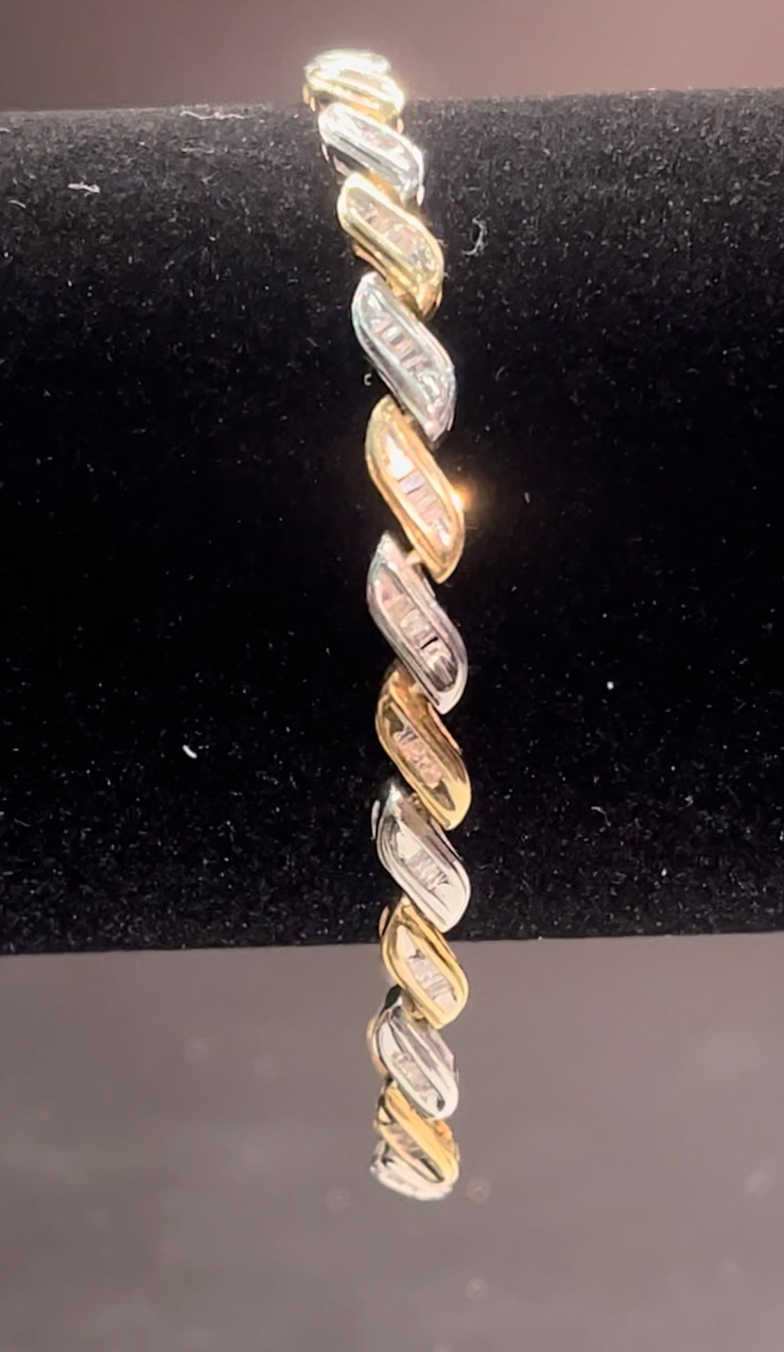 Pulsera diamantes