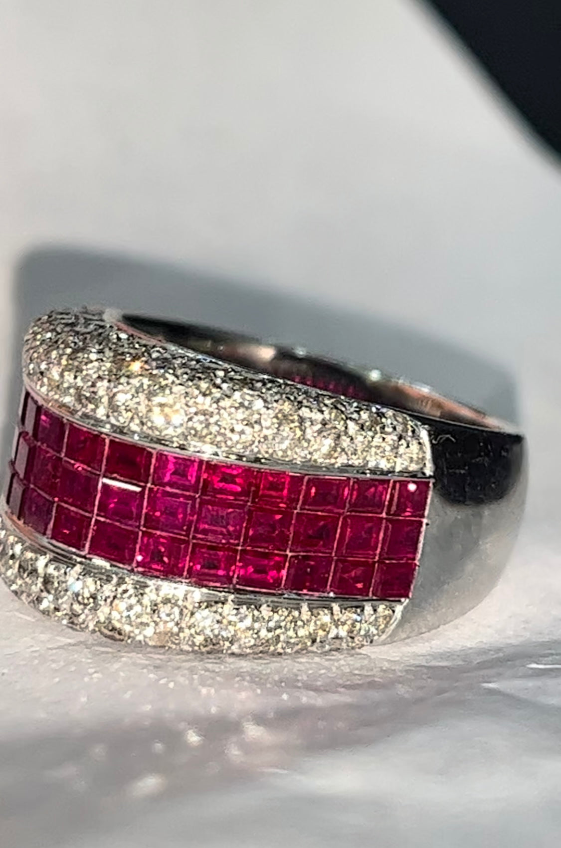 Anillo rubíes
