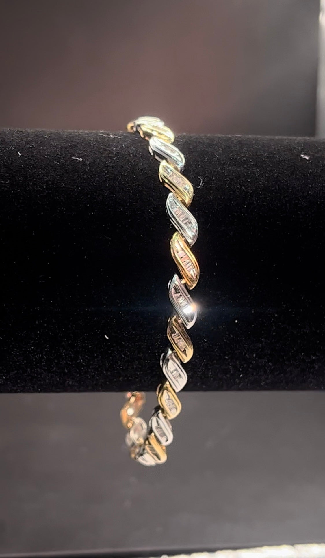 Pulsera diamantes