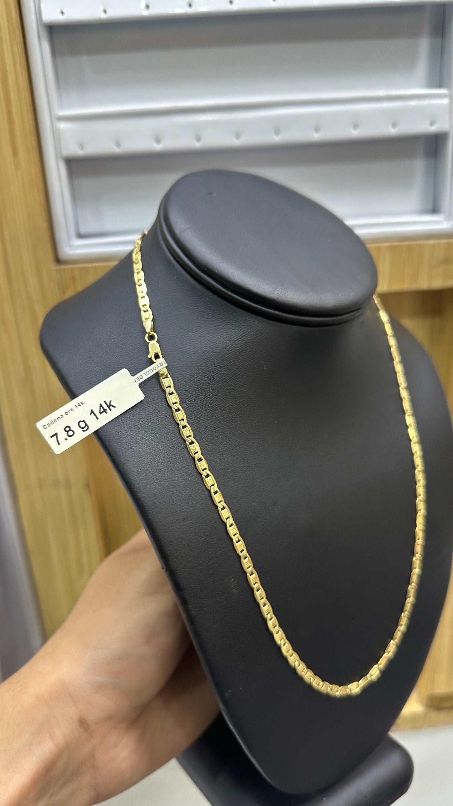 Cadena Gucci 7.8 gr 14kts