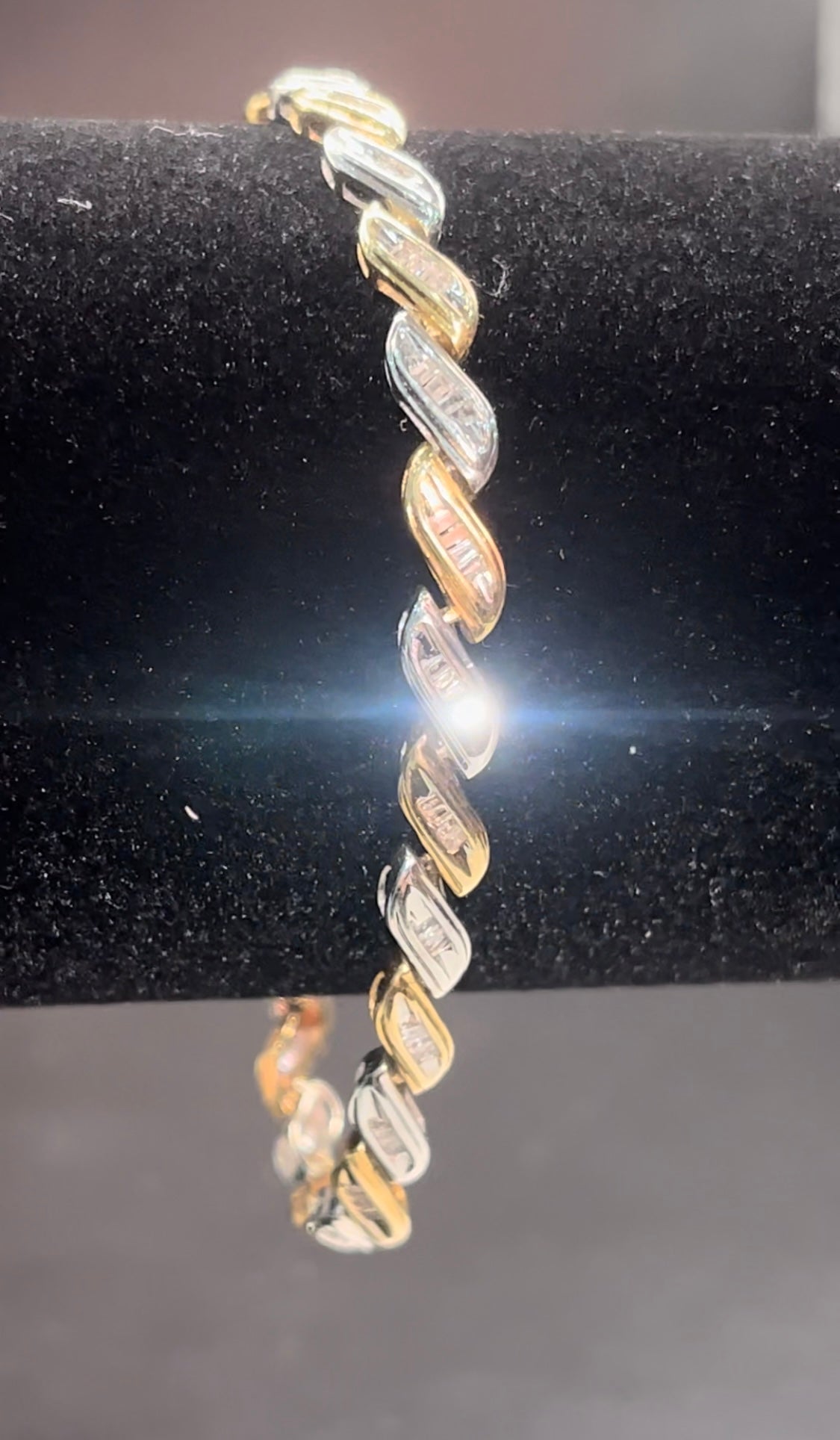 Pulsera diamantes