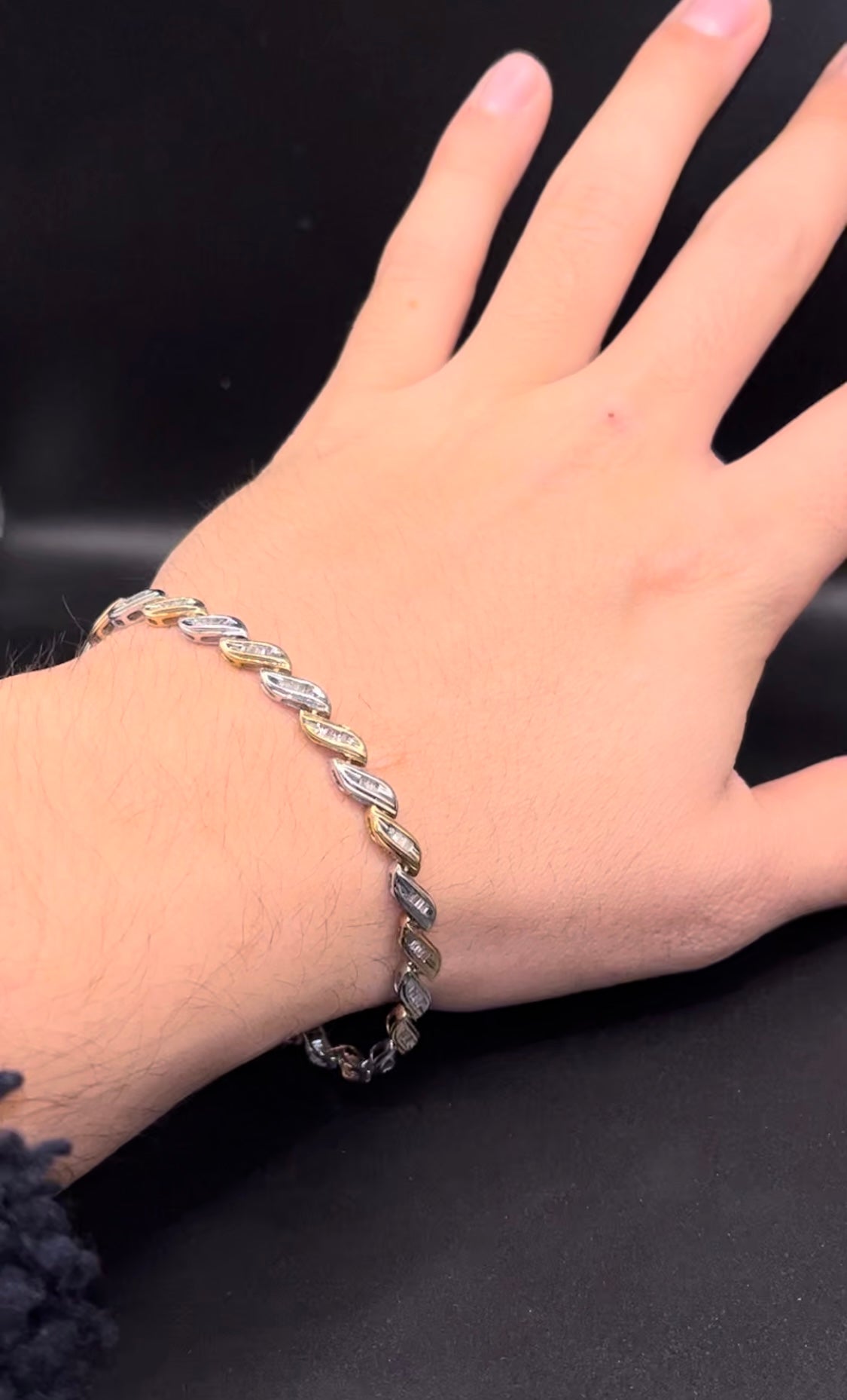 Pulsera diamantes