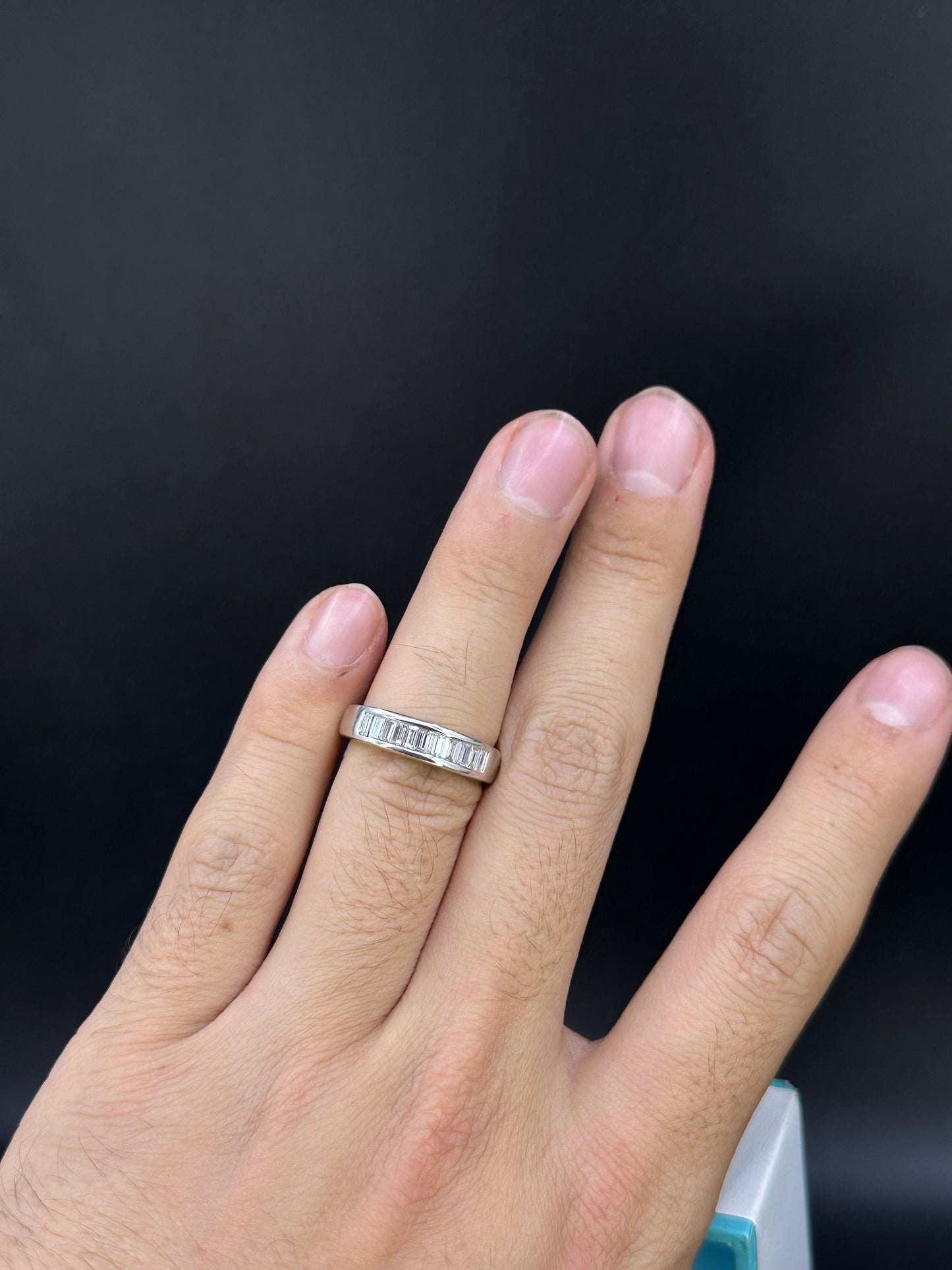 Anillo churumbela oro blanco