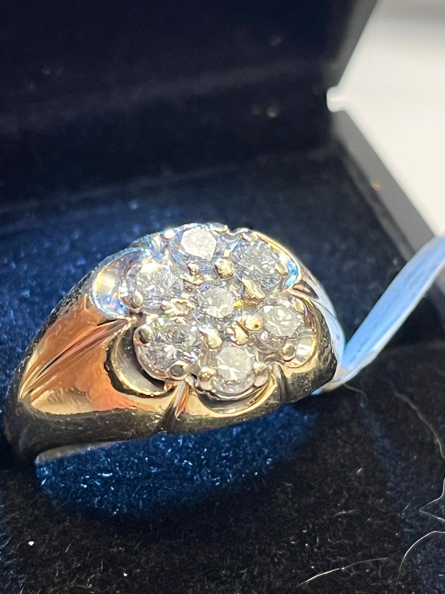 Anillo roseta caballero
