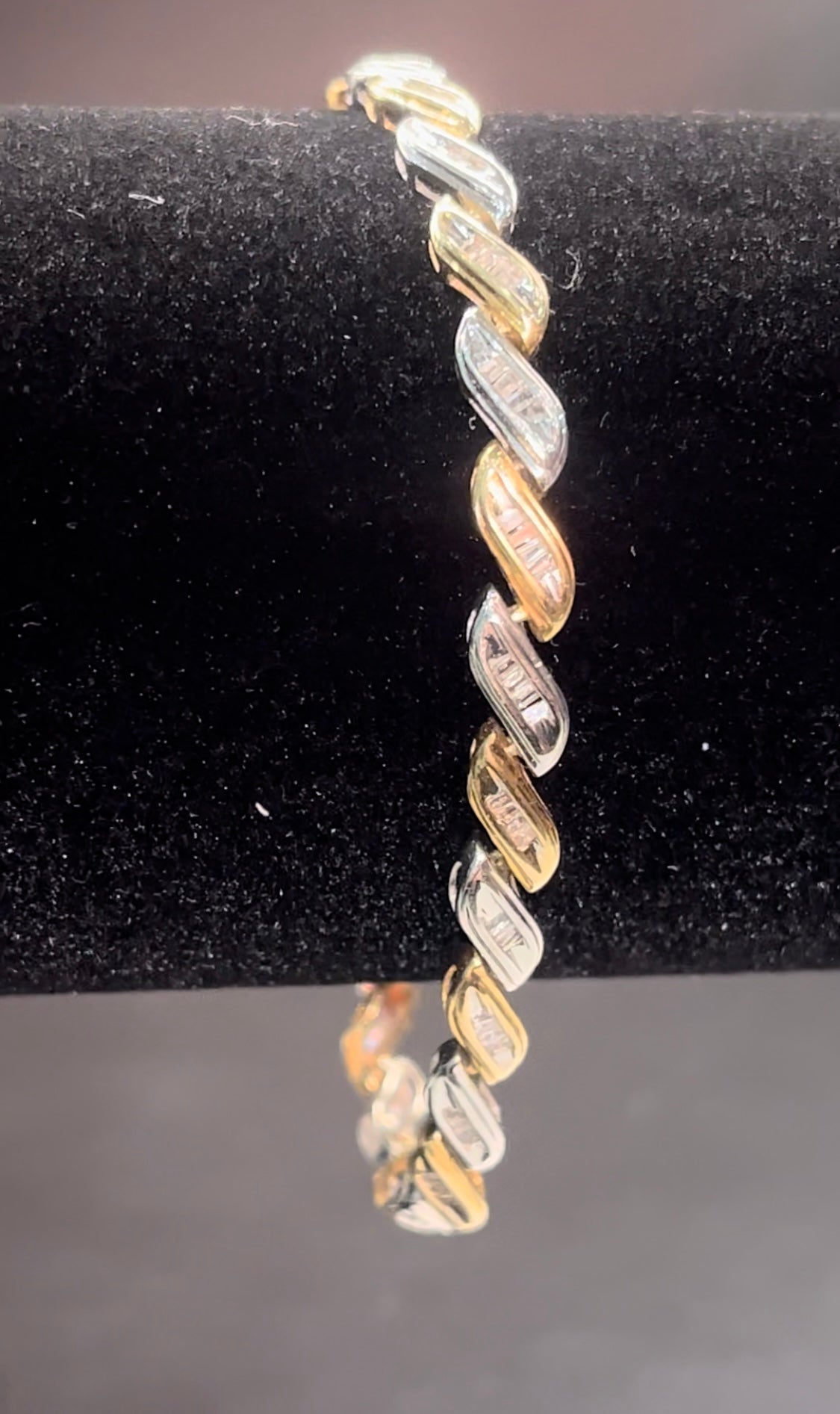 Pulsera diamantes