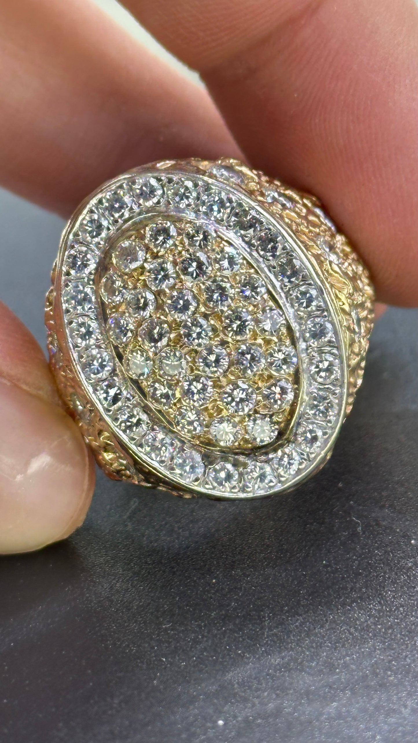 Anillo caballero de circular Pinki ring