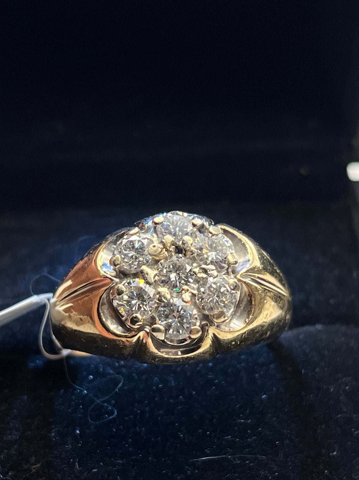 Anillo roseta caballero