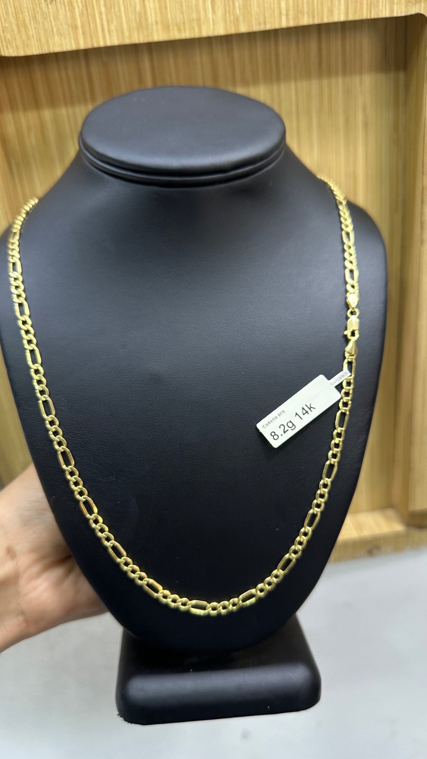 Preciosa cadena Cartier 3x1 8.2 gr oro 14kts