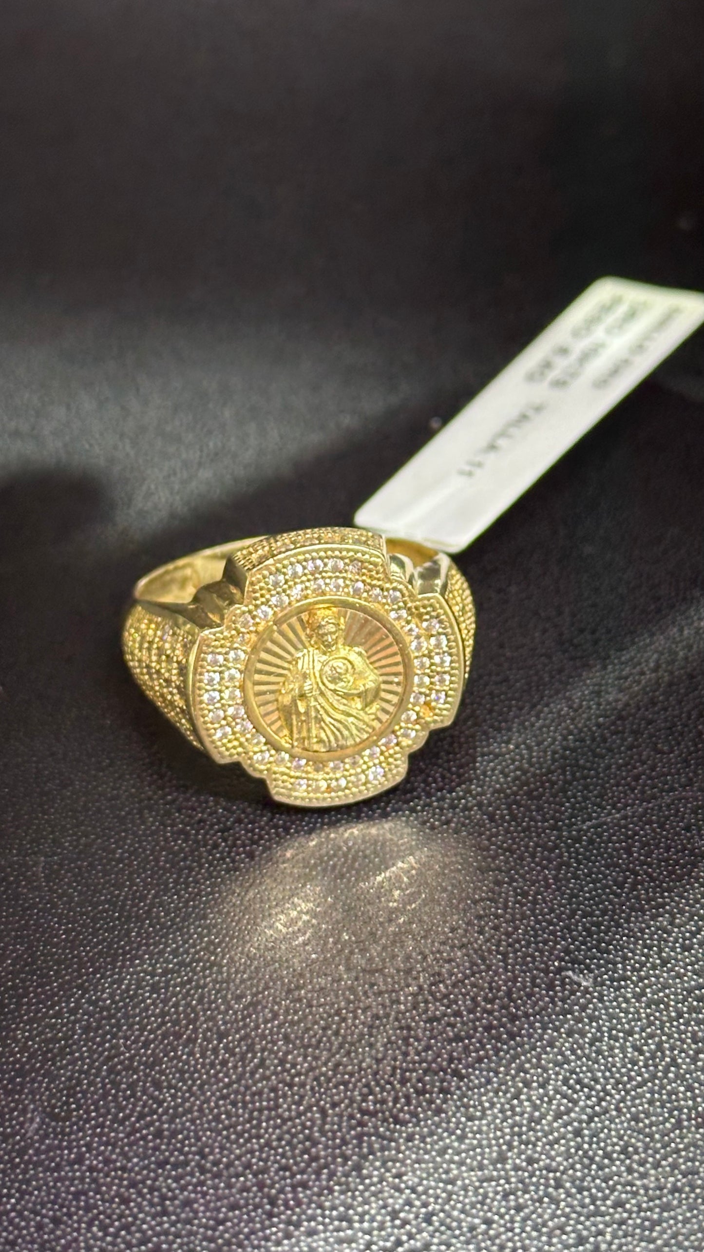 Anillo caballero 6.4 gramos oro 10kts
